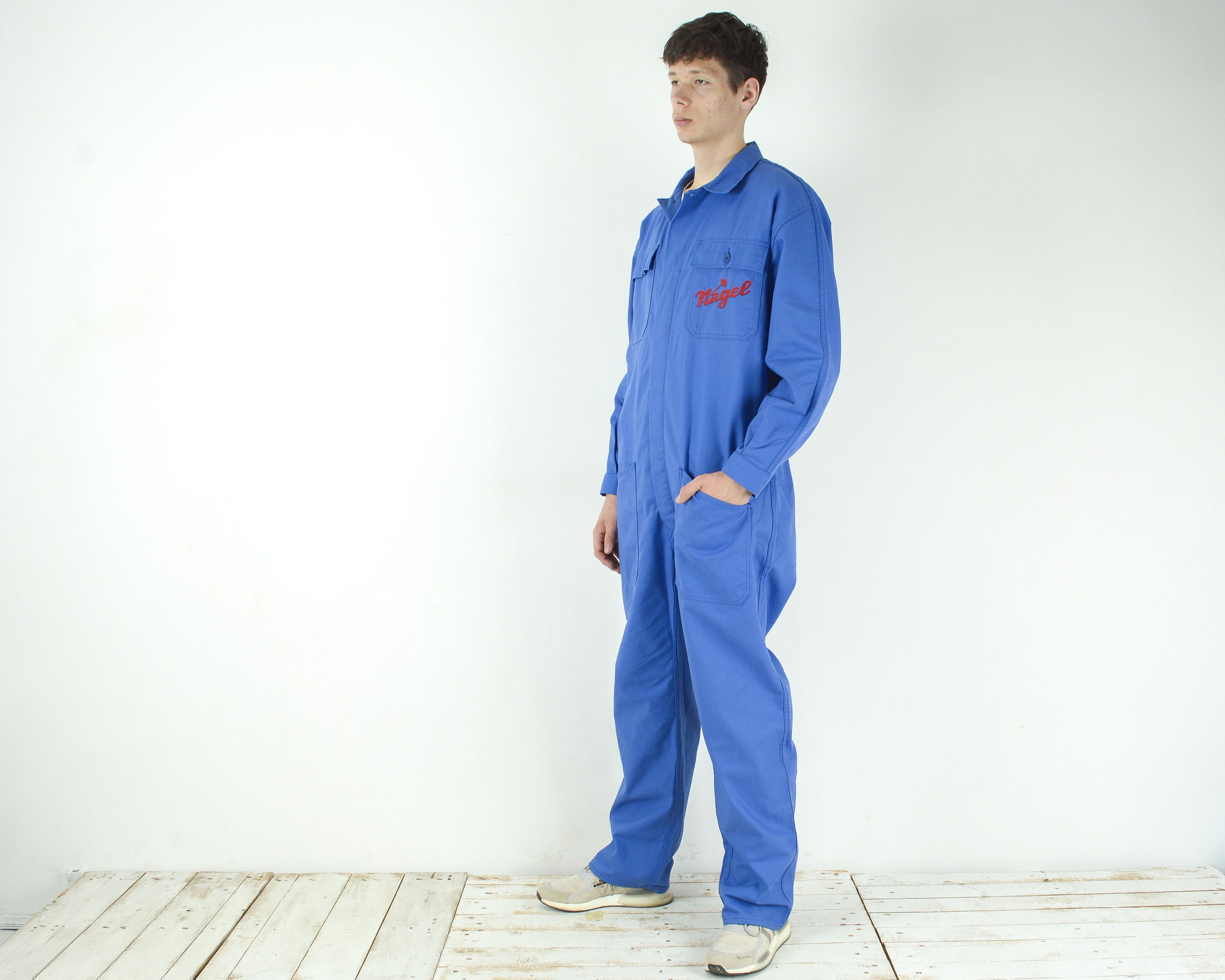 AL2000 Men Boilersuit Workwear Jumpsuit Utility Dungaree