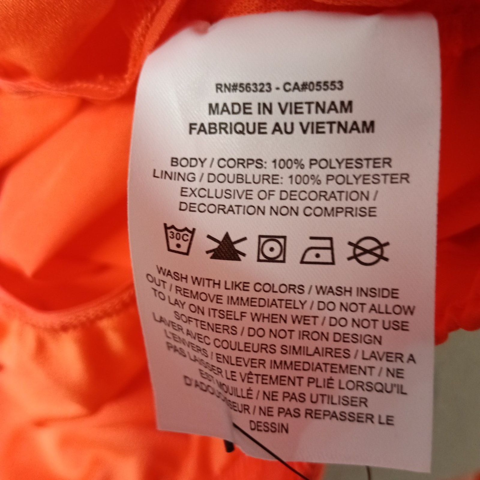 Nike Nike Women's Tempo Dri-Fit Running Shorts Size XL Orange Size 36" / US 14 / IT 50 - 3 Thumbnail