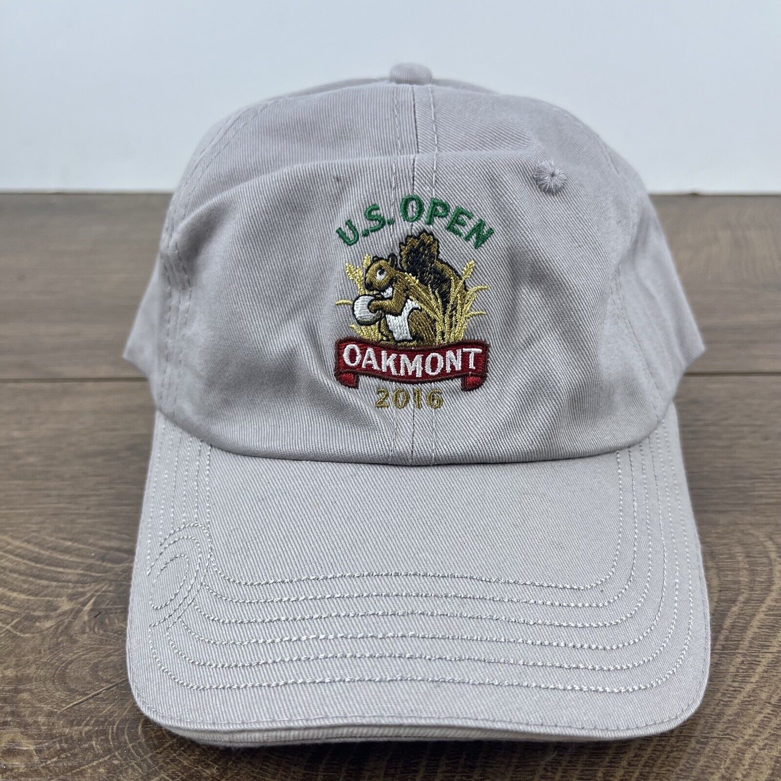 Other US Open Oakmont Hat 2016 Golf Hat Gray Hat Adjustable Hat Gr Size ONE SIZE - 4 Thumbnail