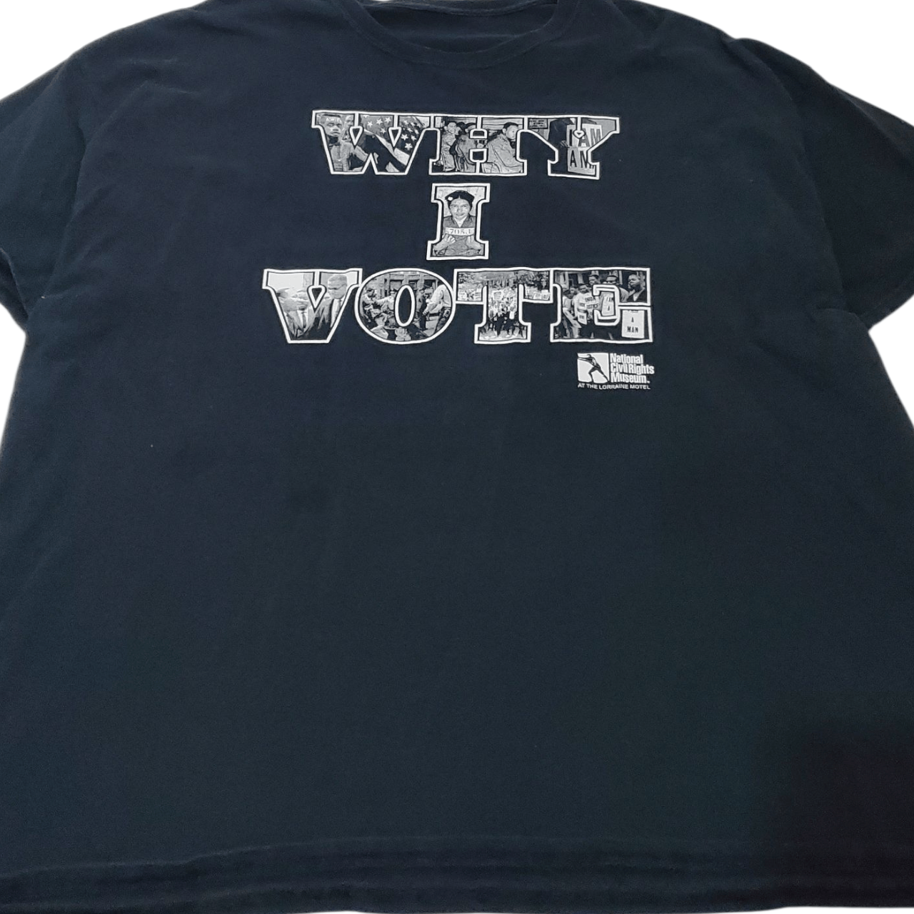 Vintage Y2K Why I Vote Black History T-Shirt Size US XXL / EU 58 / 5 - 2 Thumbnail