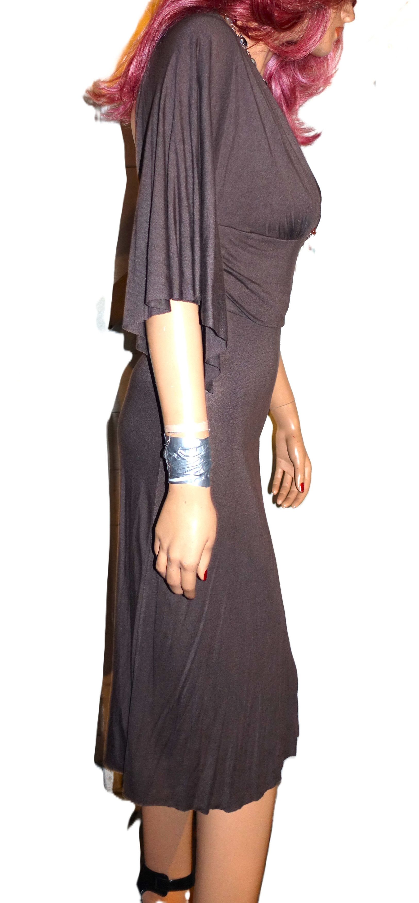 Other Honey Punch Brown Open Back Dress M Size M / US 6-8 / IT 42-44 - 6 Thumbnail