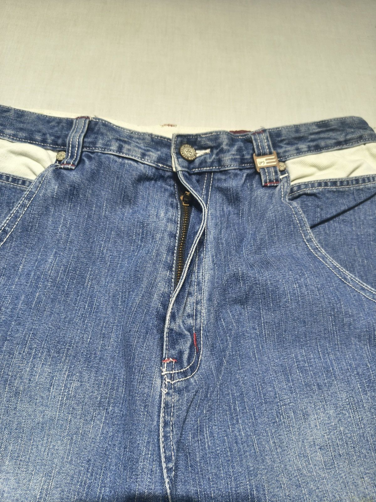 Southpole PHAT FARM INSANE PATCH WORK BAAGY JEANS 🚀(012) Size US 32 / EU 48 - 13 Thumbnail