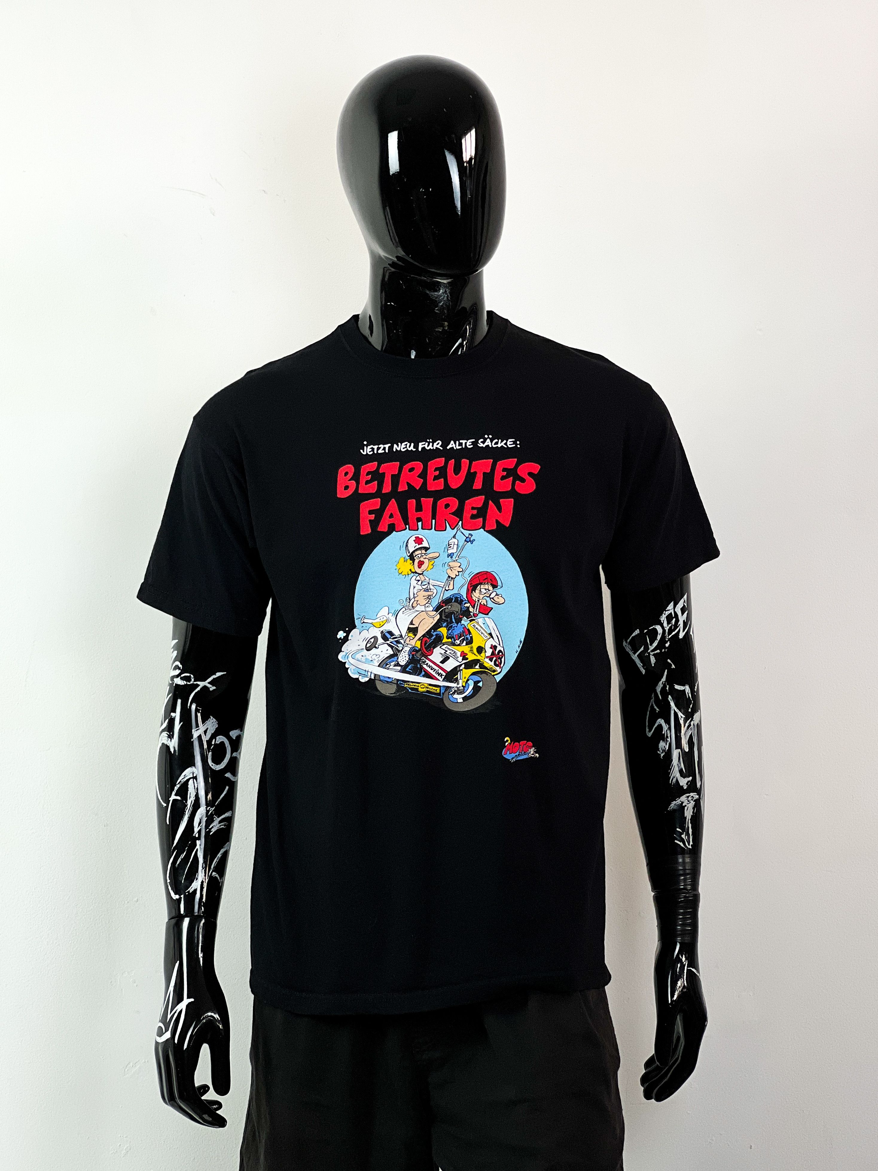 Fruit Of The Loom Fruit of The Loom x MOTO MIT HUMOR T-shirt Size US L / EU 52-54 / 3 - 1 Thumbnail