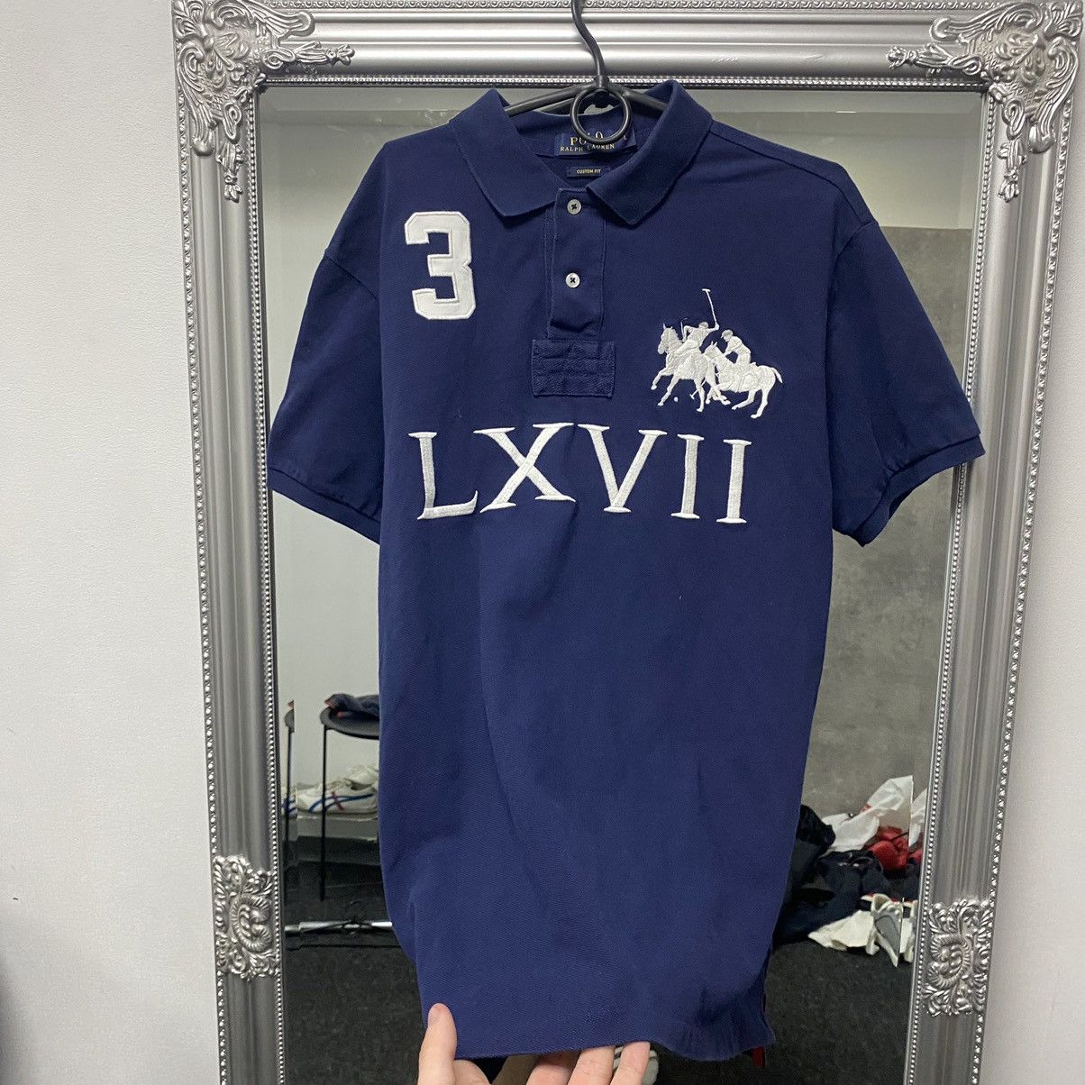 Polo Ralph Lauren Men’s Vintage Polo Ralph Lauren Polos T-Shirt Y2K Big logo Size US L / EU 52-54 / 3 - 3 Thumbnail
