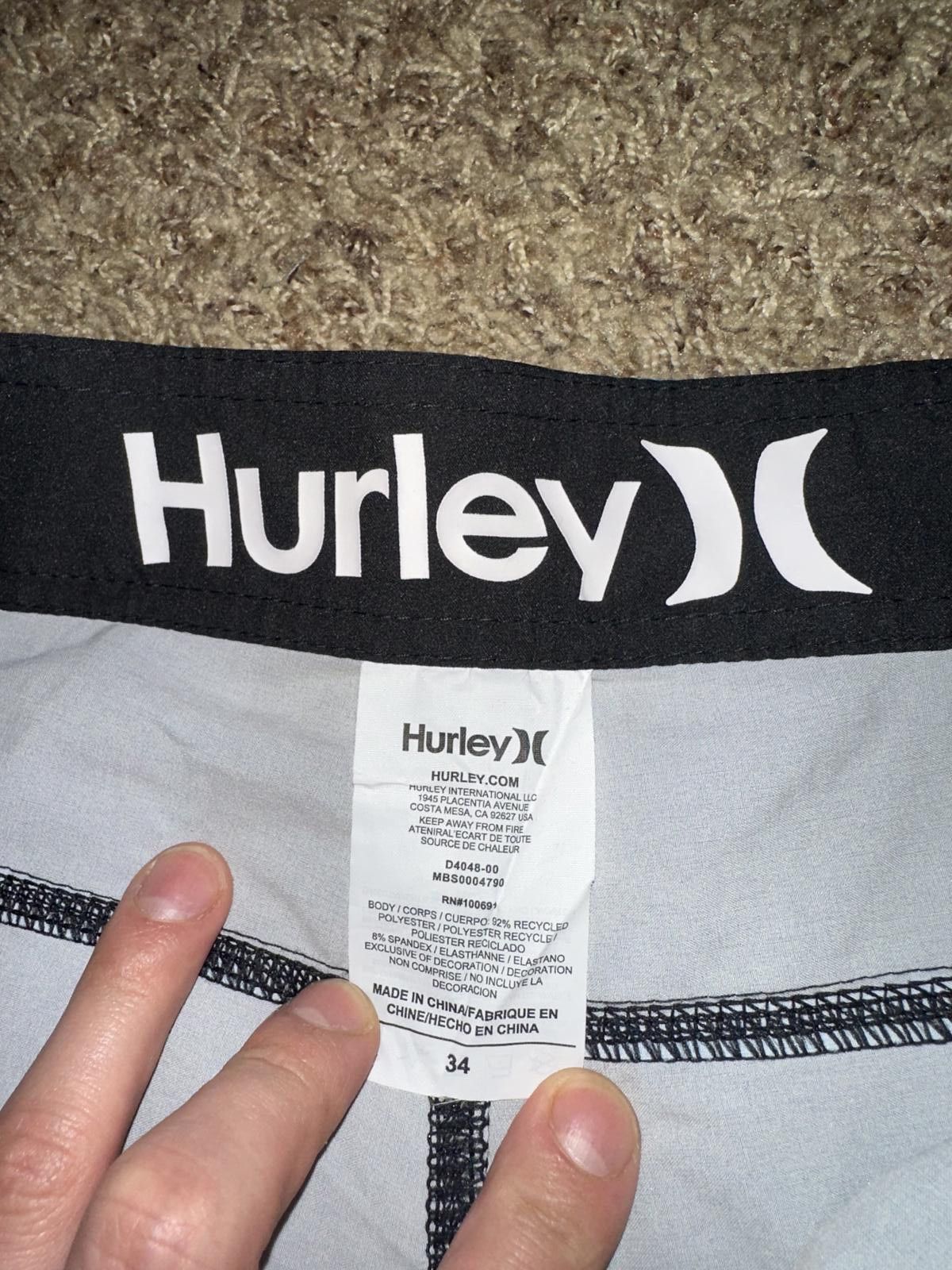 Nike Hurley Men’s Phantom Board Shorts Colorblock Surf Beach Swim Trunks Size US 34 / EU 50 - 6 Thumbnail