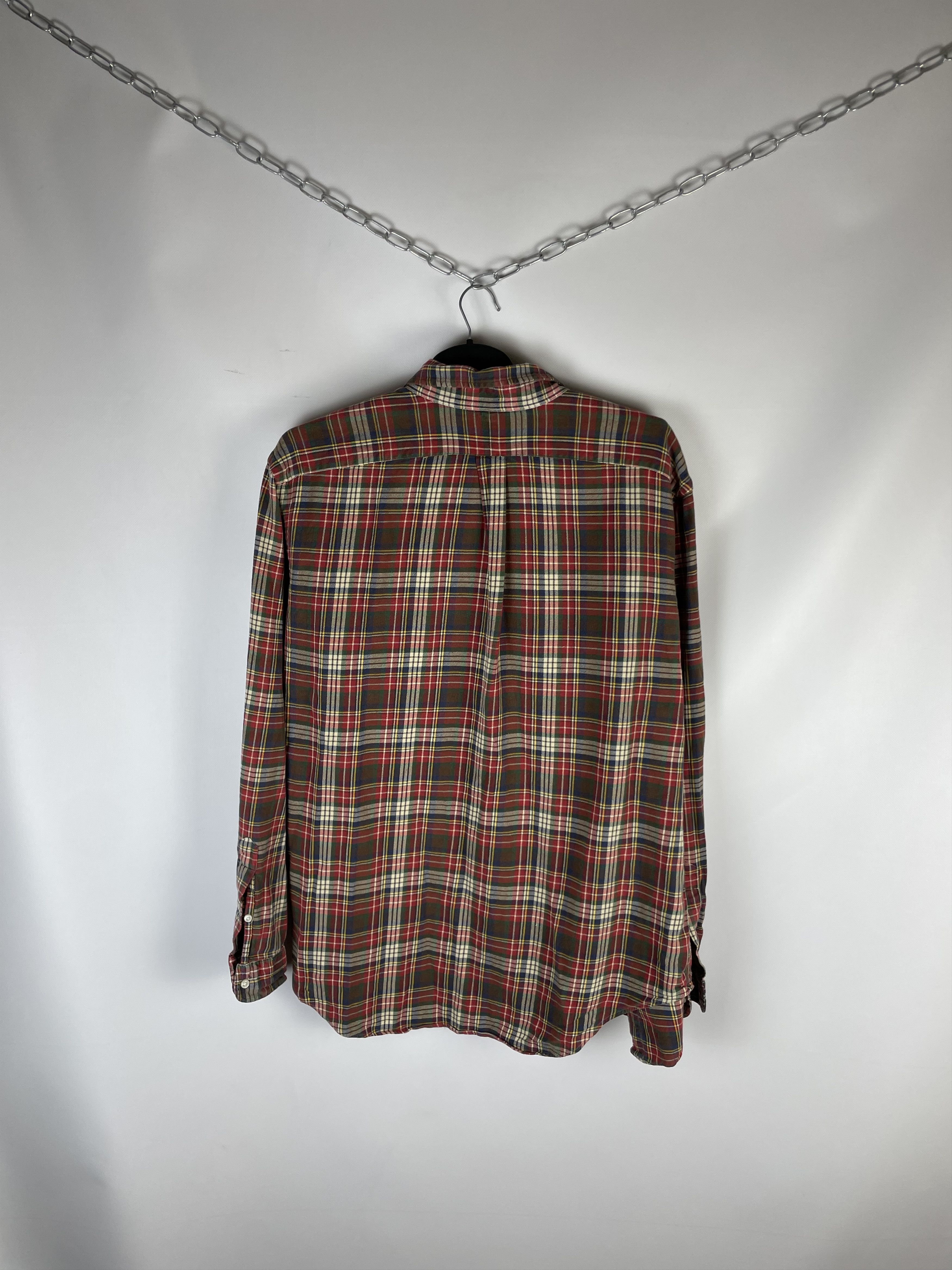 Flannel Flannel Polo Ralph Lauren Vintage Mens Shirt Size US XXL / EU 58 / 5 - 6 Thumbnail