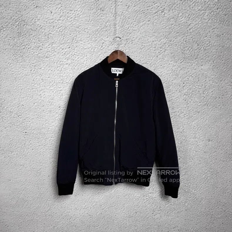 Loewe Loewe Solid Color Back Daisies Letter Printed Jacket, Blac Size US S / EU 44-46 / 1 - 1 Thumbnail