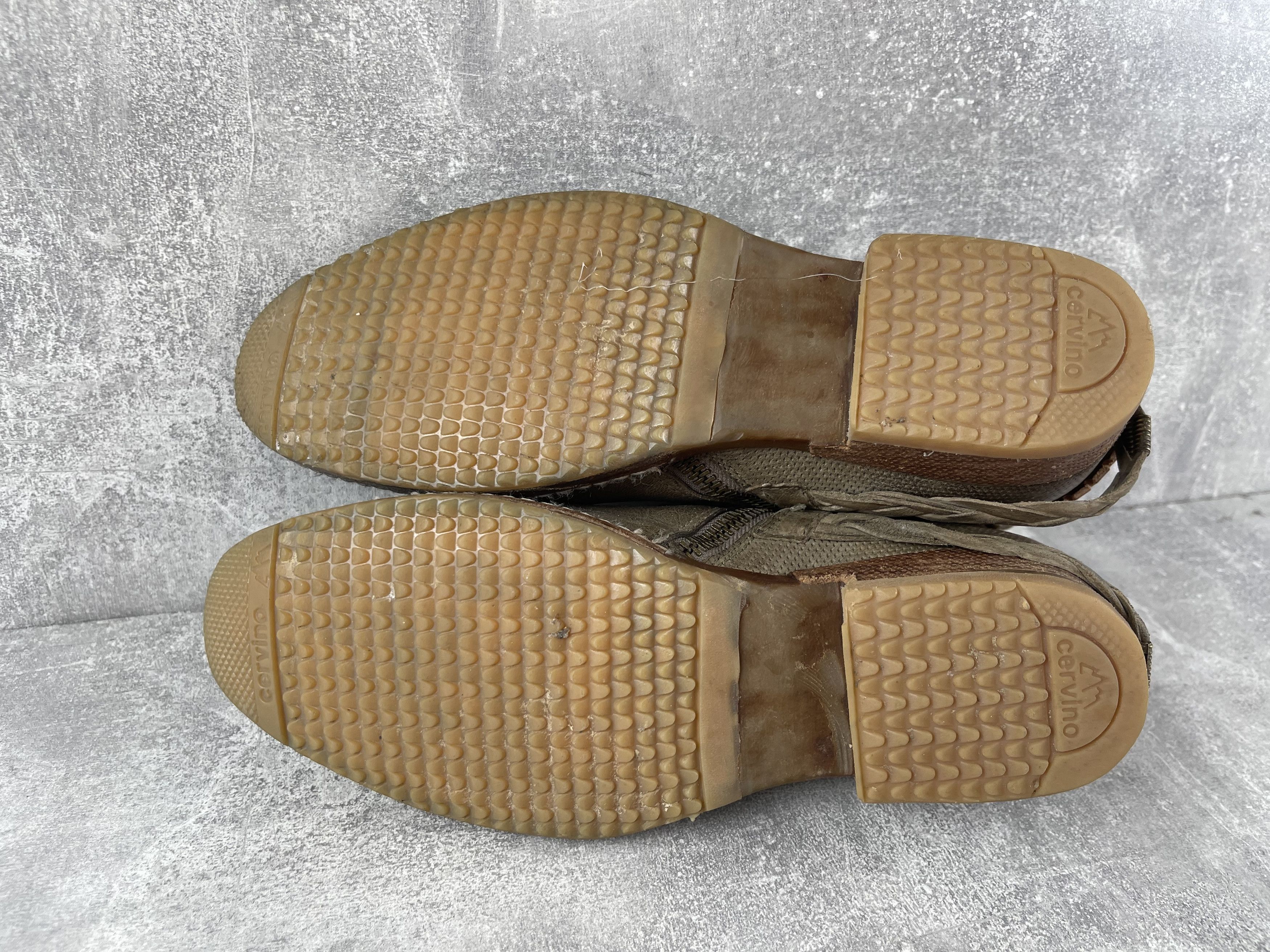 A.S.98 A.S.98 Airstep leather beige avant garde belted boots Size US 6 / IT 36 - 9 Thumbnail