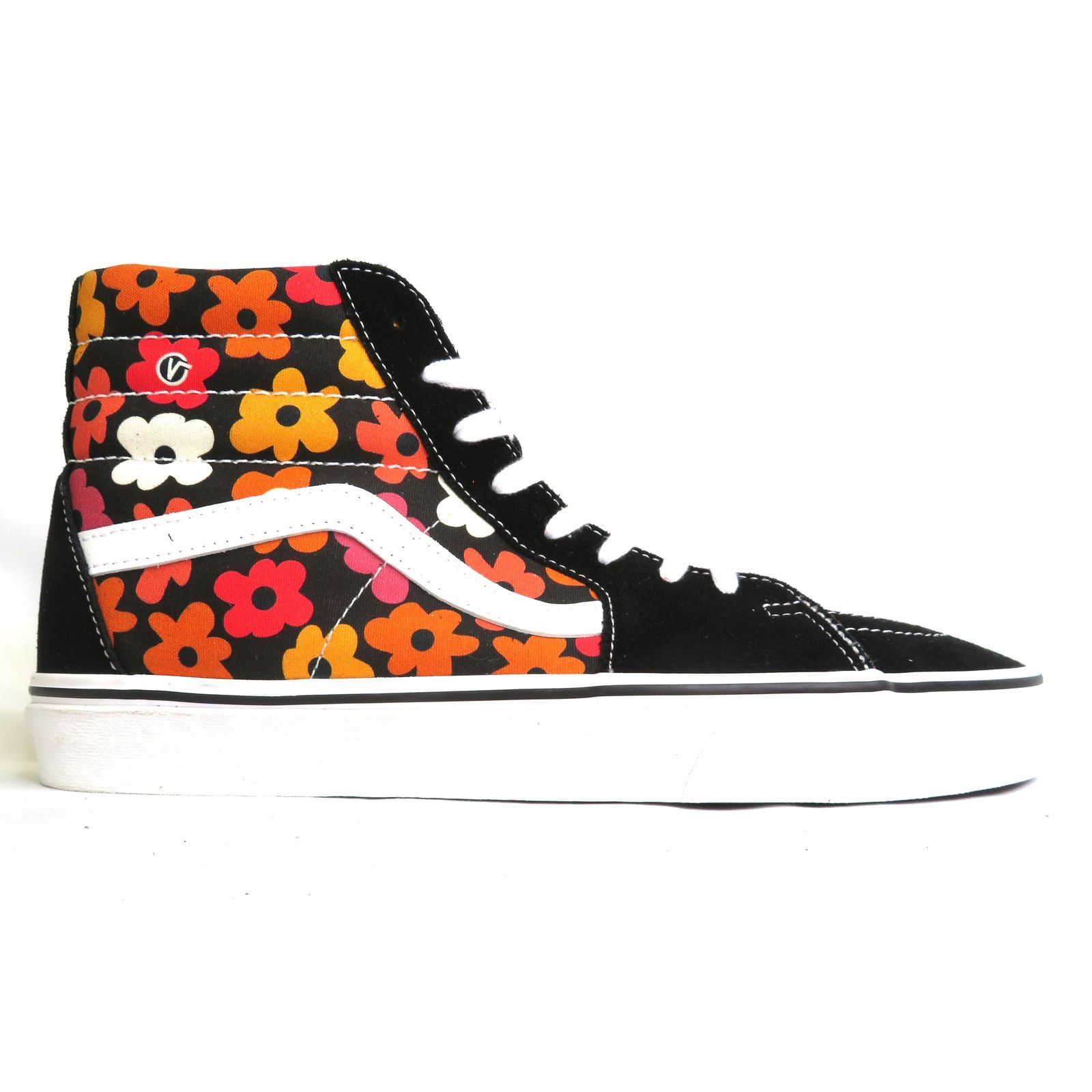 Vans New VANS Retro Flower Power Sk8 Skateboard Hi-Top Sneakers Size US 10 / EU 43 - 3 Thumbnail