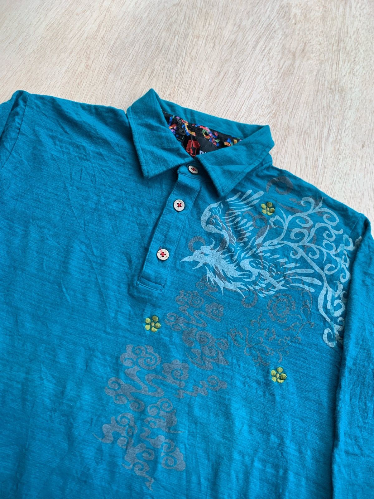 Hysteric Glamour × Japanese Brand Bins By Ryukyu no sato Sukaja Shirt Button ups Size US M / EU 48-50 / 2 - 2 Thumbnail