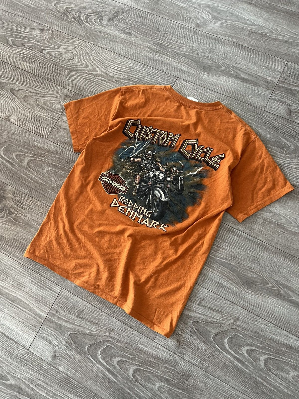 Harley Davidson × Vintage ‼️Vintage Harley Davidson Archival Double Print Tee‼️ Size US M / EU 48-50 / 2 - 16 Thumbnail