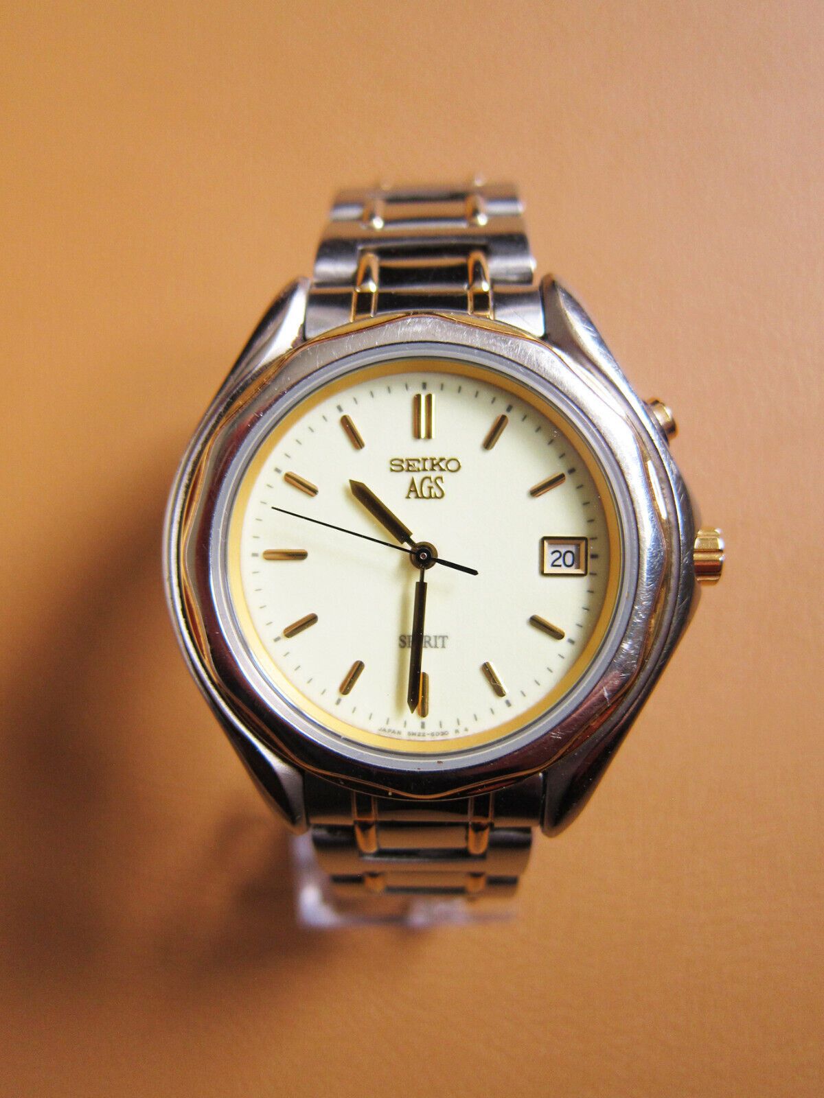 Seiko SEIKO 3M22-6000 Spirit Full lume dial (AGS Kinetic) Watch Size ONE SIZE - 10 Thumbnail