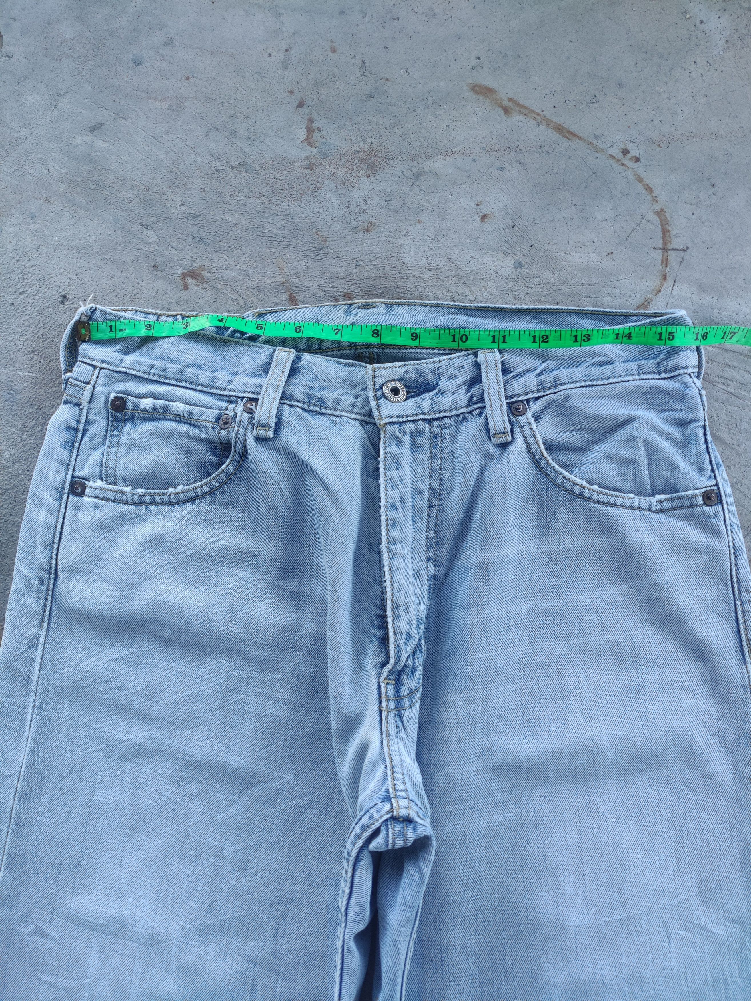 Japanese Brand Vintage Japanese Jean Distressed Faded Denim Size US 31 - 6 Thumbnail