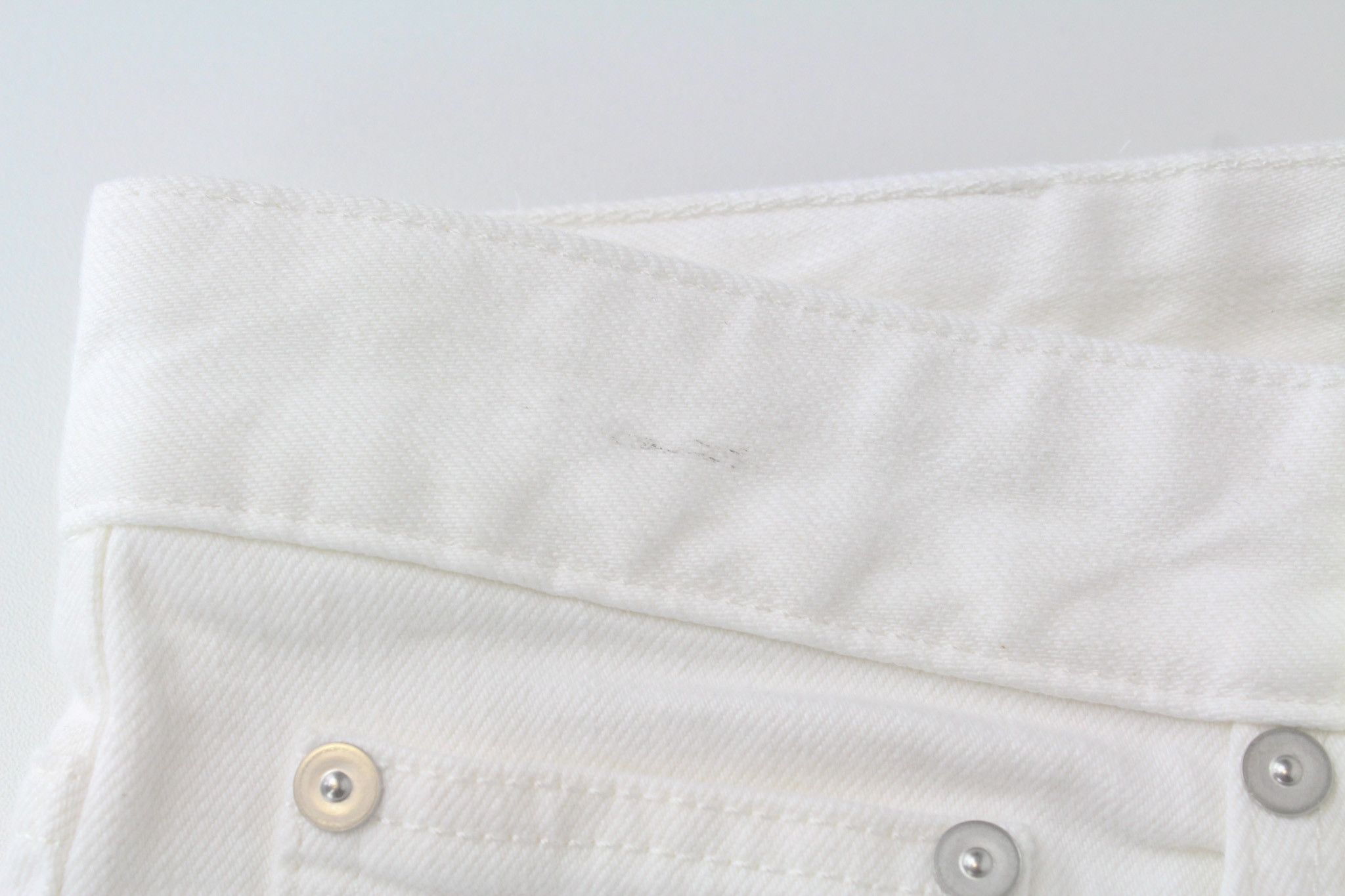 Suitsupply ALAIN W31/L32 White Cotton Denim Jeans 67849 Size US 31 - 9 Thumbnail