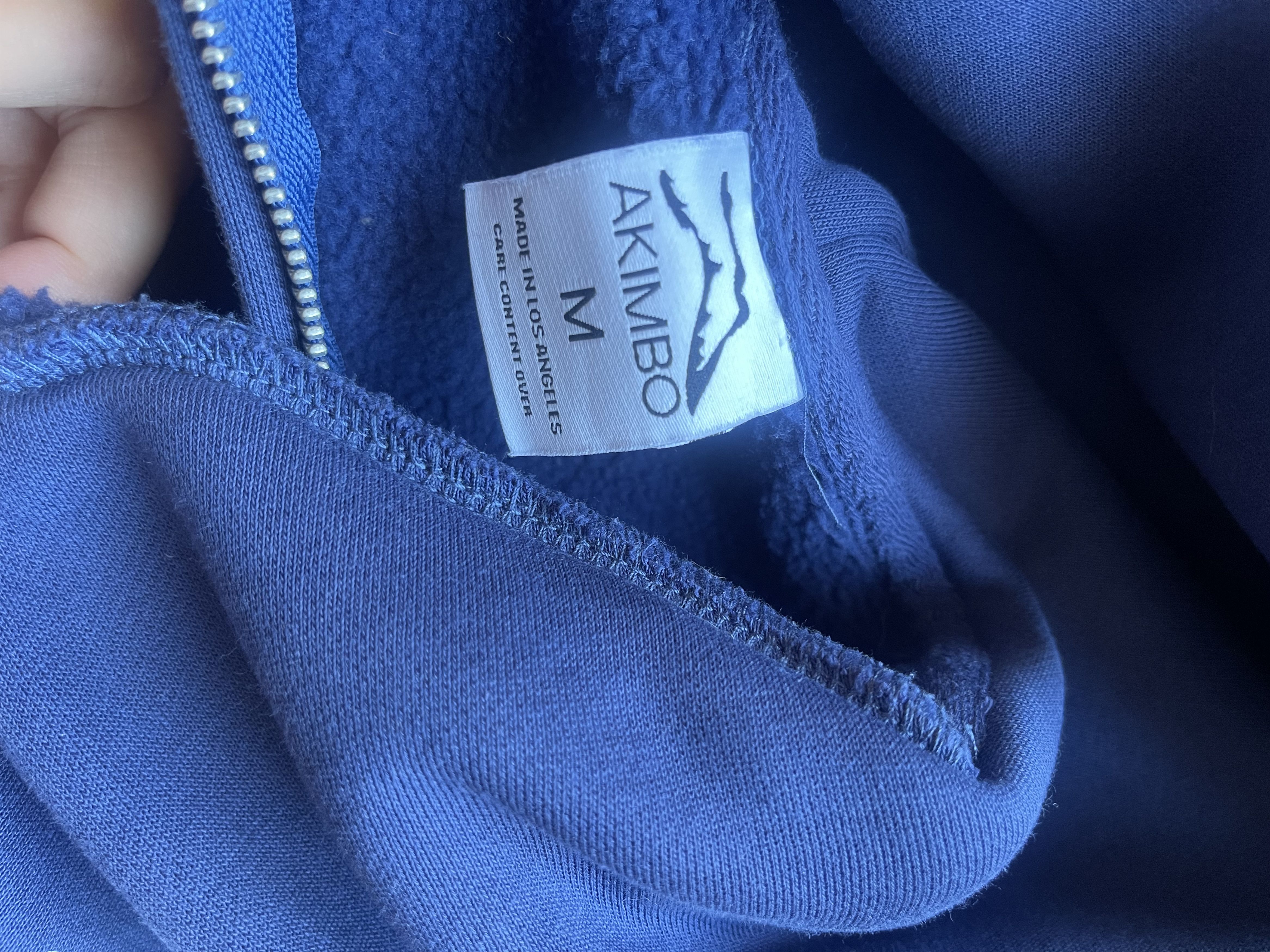 “NY NOODLE AKIMBO Zip Up Hoodie