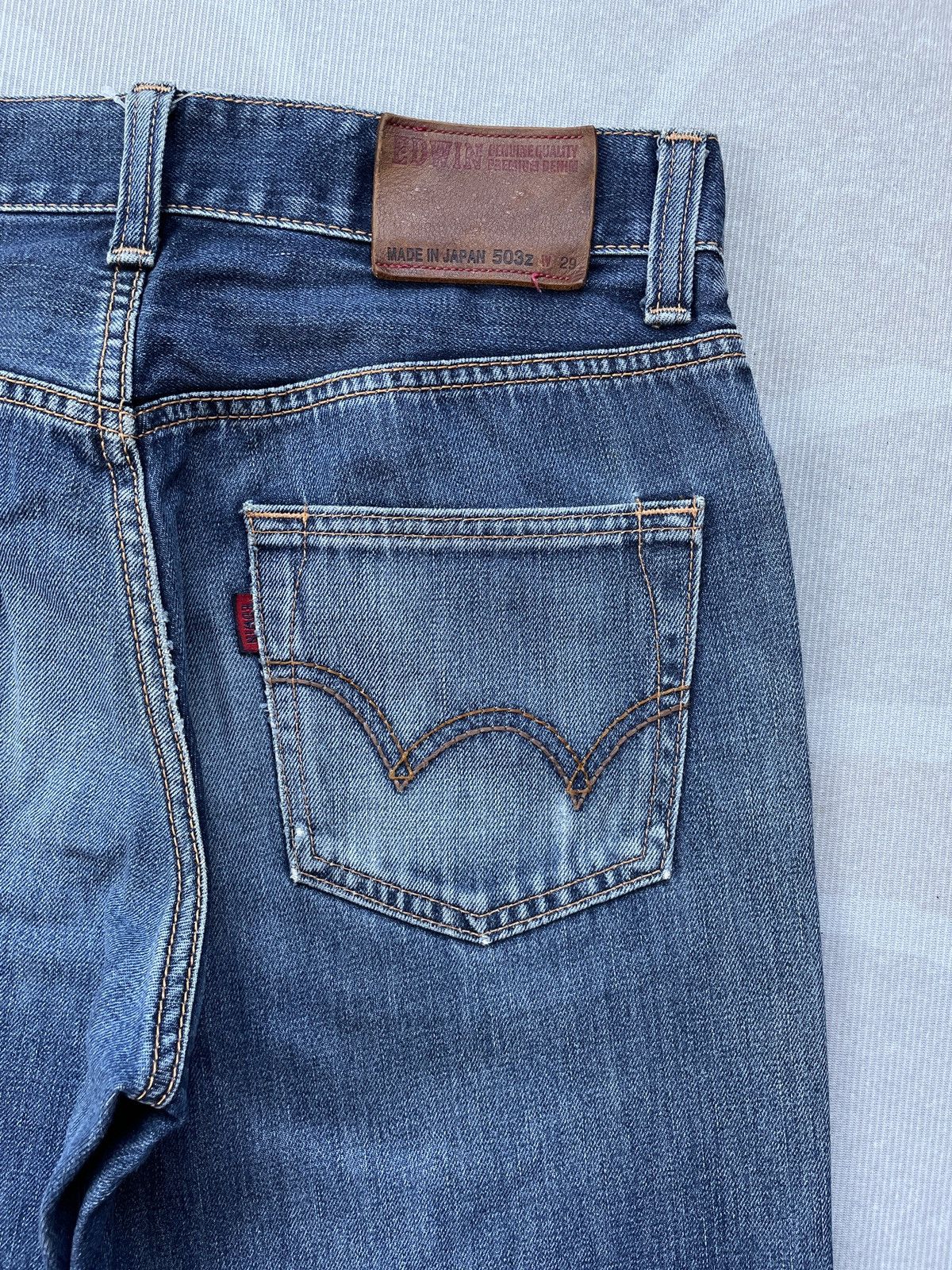 Edwin Vtg Edwin 503 Jeans (LG123) Size US 29 - 10 Thumbnail