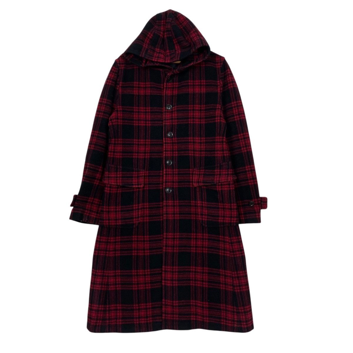 PPFM Japanese Brand Peyton Place For Men Long Coat With Hoodie Size US M / EU 48-50 / 2 - 1 Thumbnail