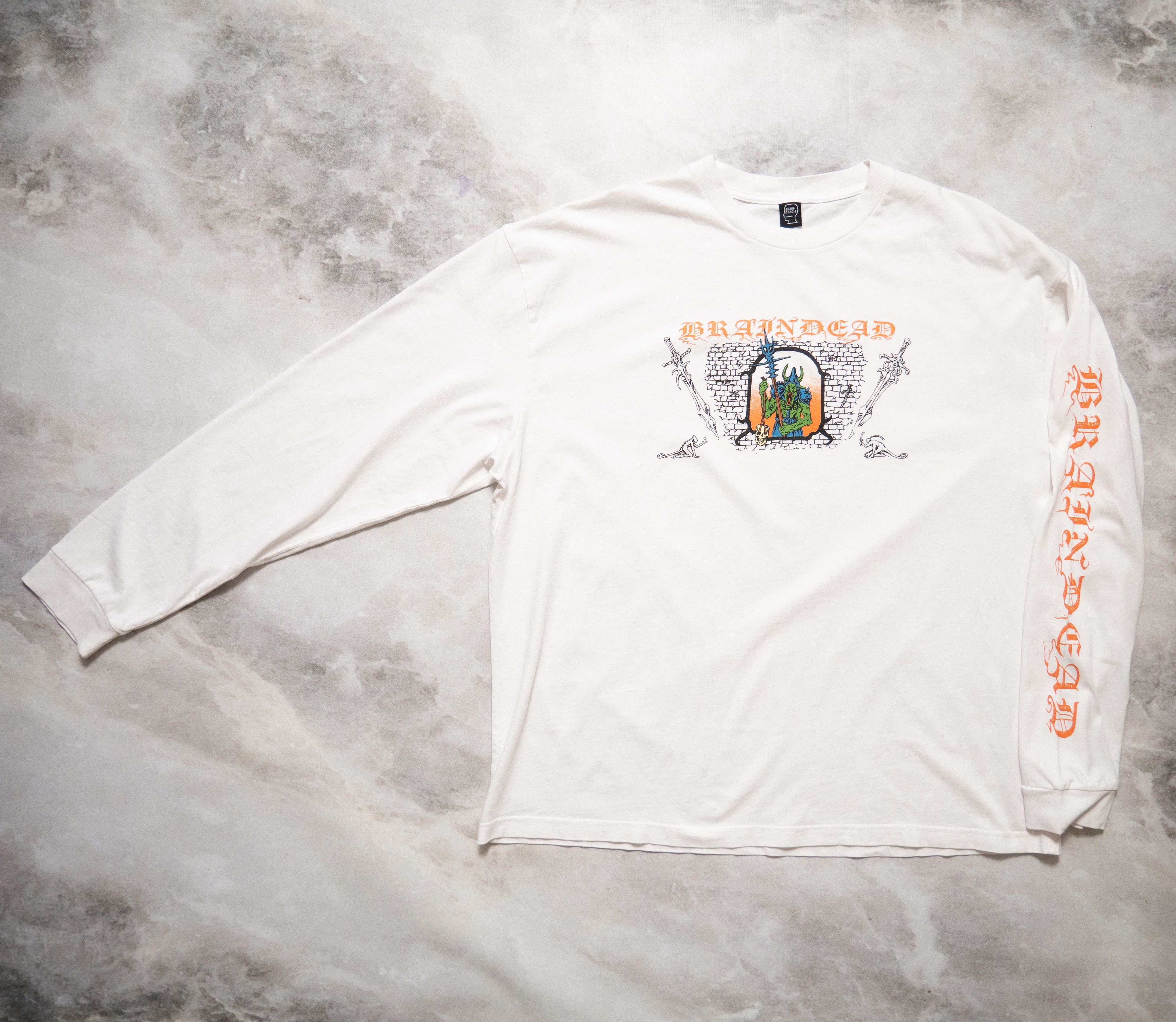 Brain Dead Brain Dead x Magic: The Gathering Wall of Fire LS Tee Size US XL / EU 56 / 4 - 1 Thumbnail