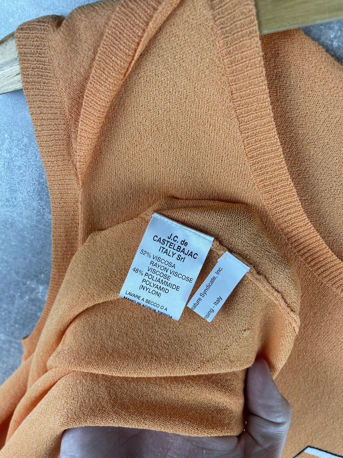 Jean Charles De Castelbajac Jean Charles de Castelbajac Orange Vintage Archive Art Dress Size M / US 6-8 / IT 42-44 - 5 Thumbnail