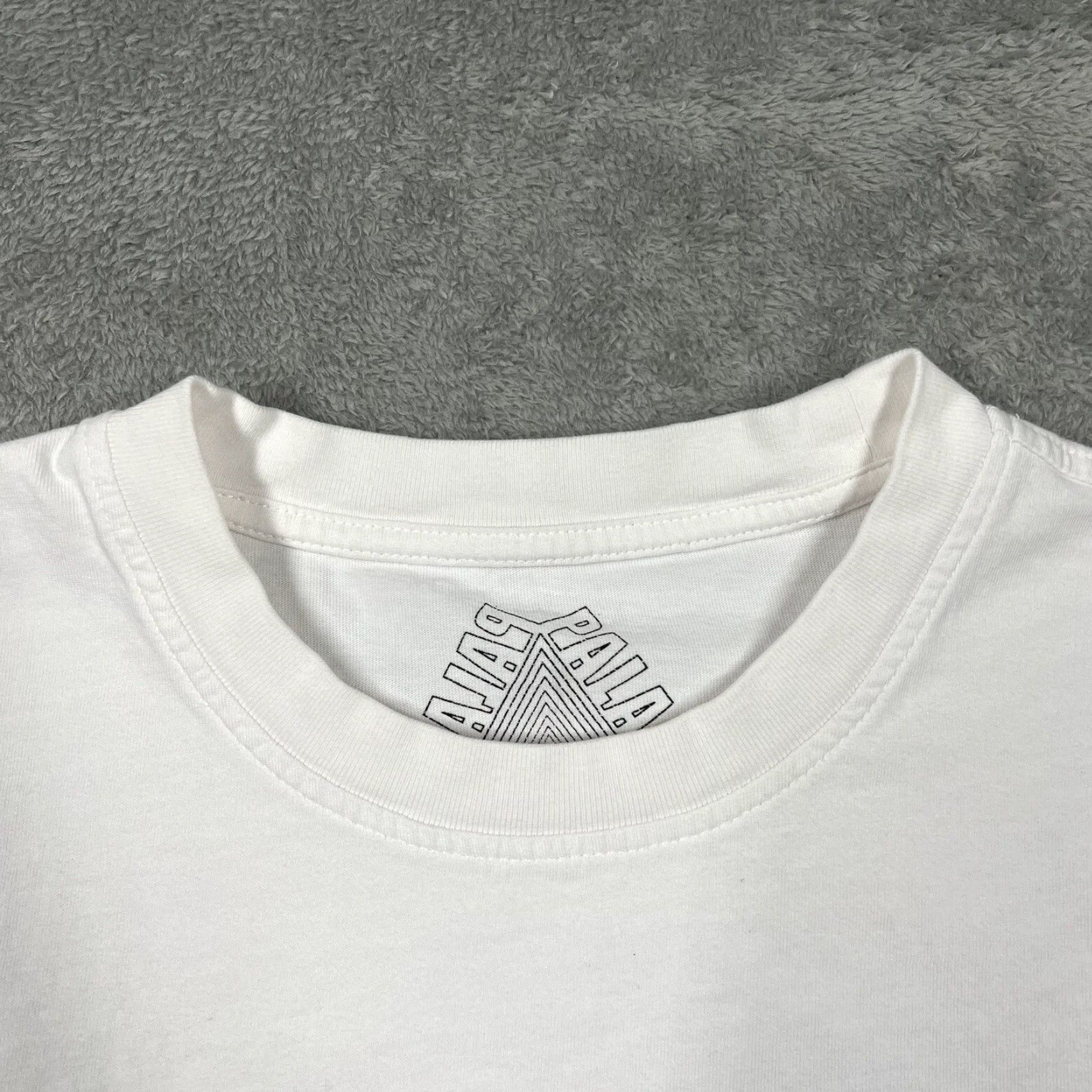 Palace Palace Skateboards White Long Sleeve T-Shirt SS18 Snake Logo Crew Neck Men XL Shirt Size US XL / EU 56 / 4 - 5 Thumbnail
