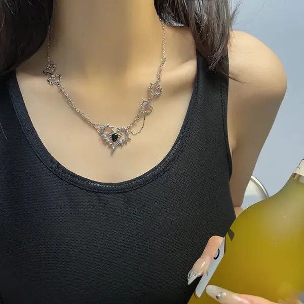 VIBE Love Heart Pendant Necklaces Size ONE SIZE - 3 Thumbnail