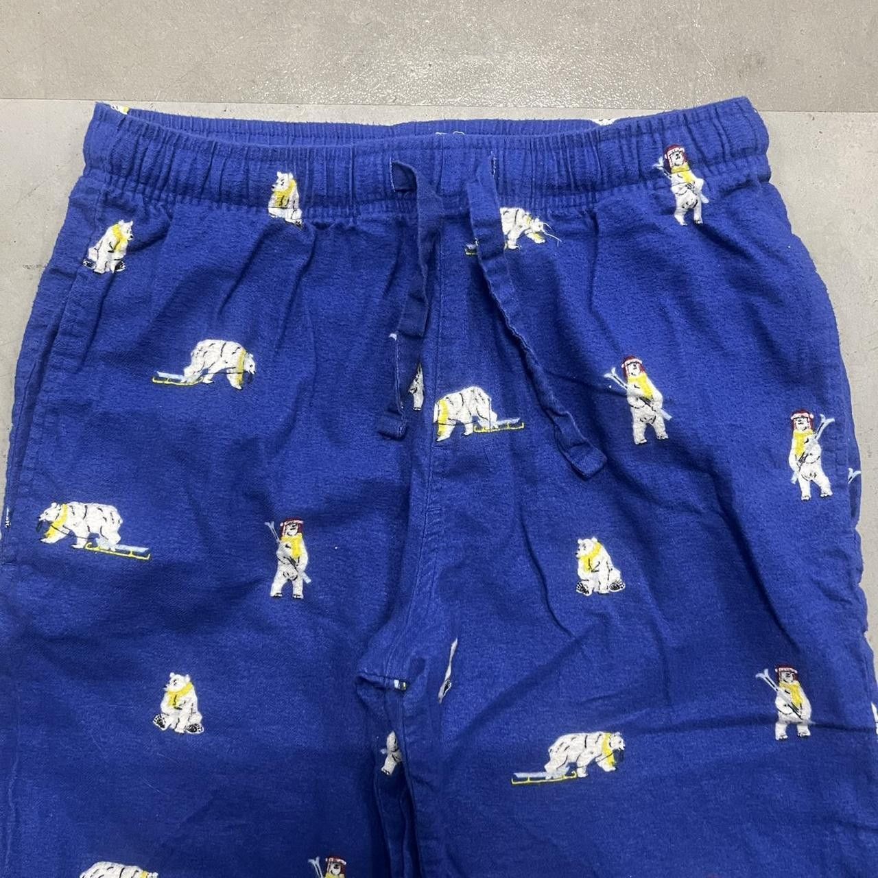 Vintage Vintage Y2K/2000s Baggy Skiing Polar Bear Pajama pants Sweatpants! Size US 32 / EU 48 - 3 Thumbnail
