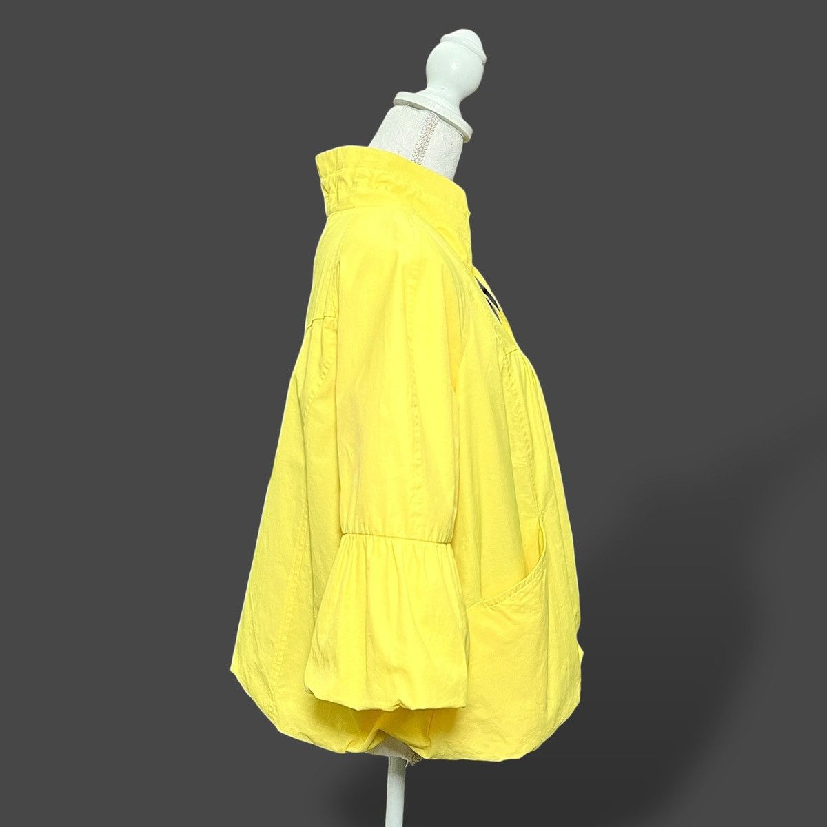 Michael Kors MICHAEL Michael Kors Women’s Yellow Full Zip Babydoll Sz L Size L / US 10 / IT 46 - 8 Thumbnail
