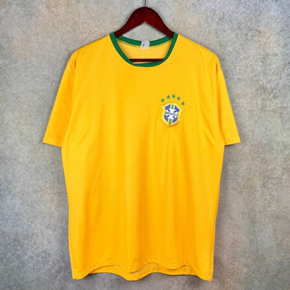 Vintage VTG Y2K Neymar Brasil Soccer Jersey Mens Sz L #10 Size US L / EU 52-54 / 3 - 1 Thumbnail