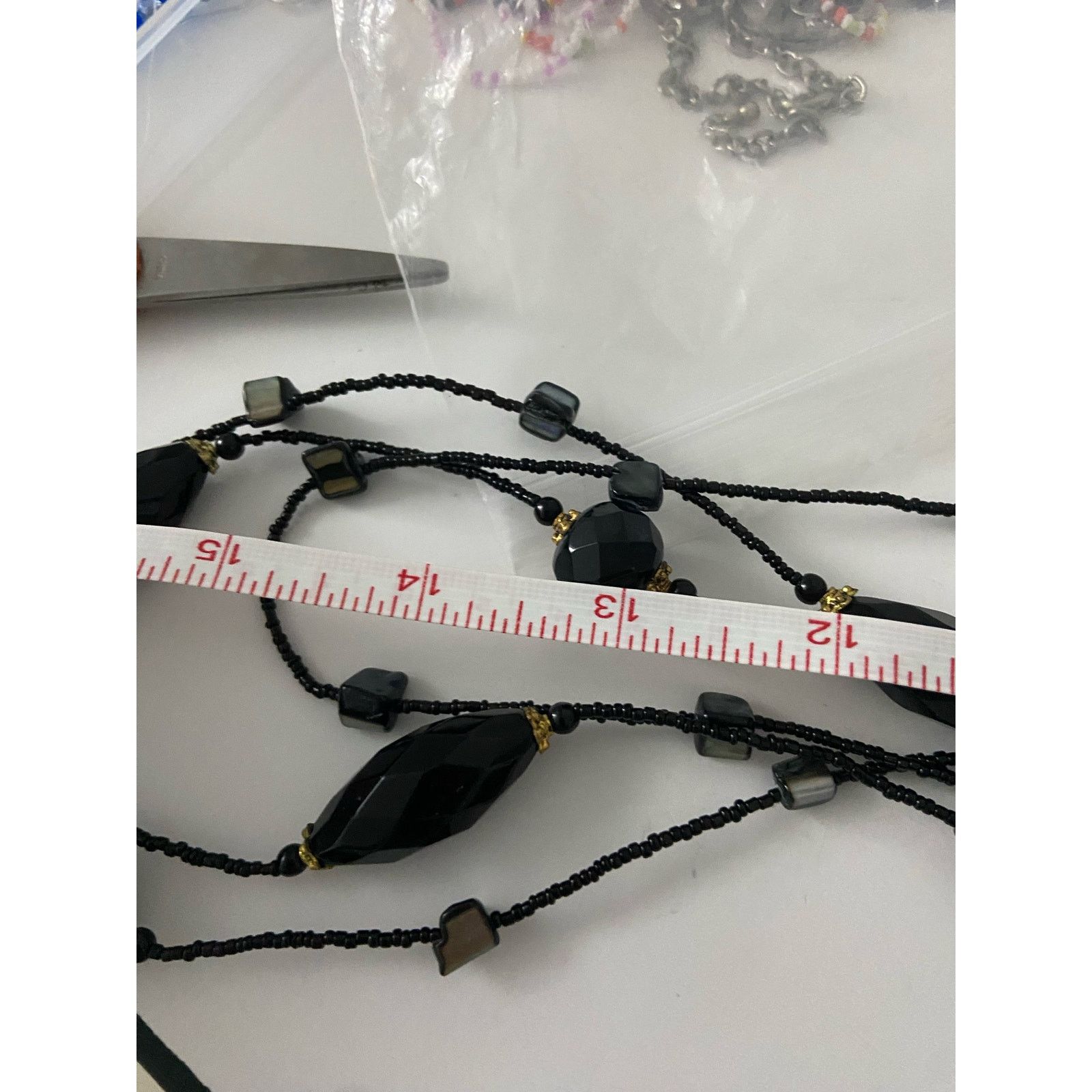 Other Layered black bead and shell necklace Size ONE SIZE - 4 Thumbnail