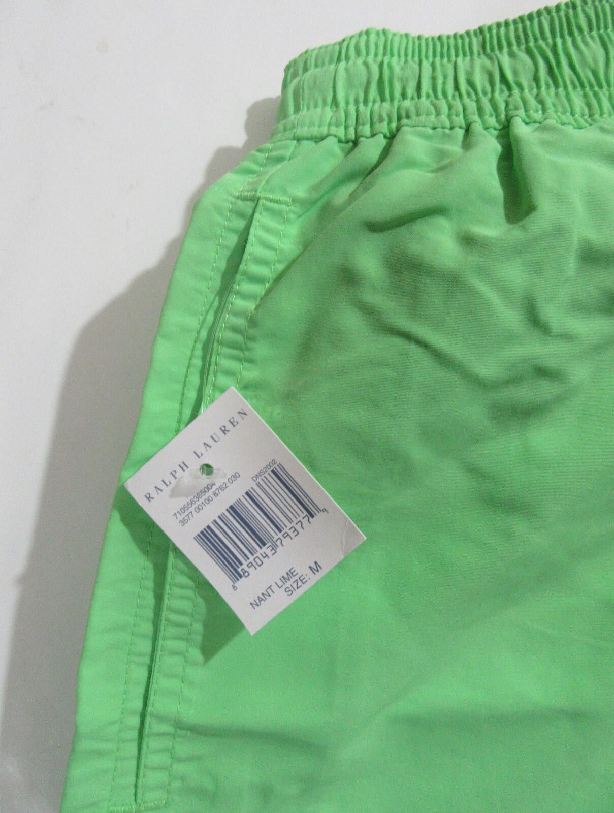 Polo Ralph Lauren Polo Ralph Lauren Mens Swim Trunks Nantucket Lime 2XL NWT Size US 40 / EU 56 - 5 Thumbnail