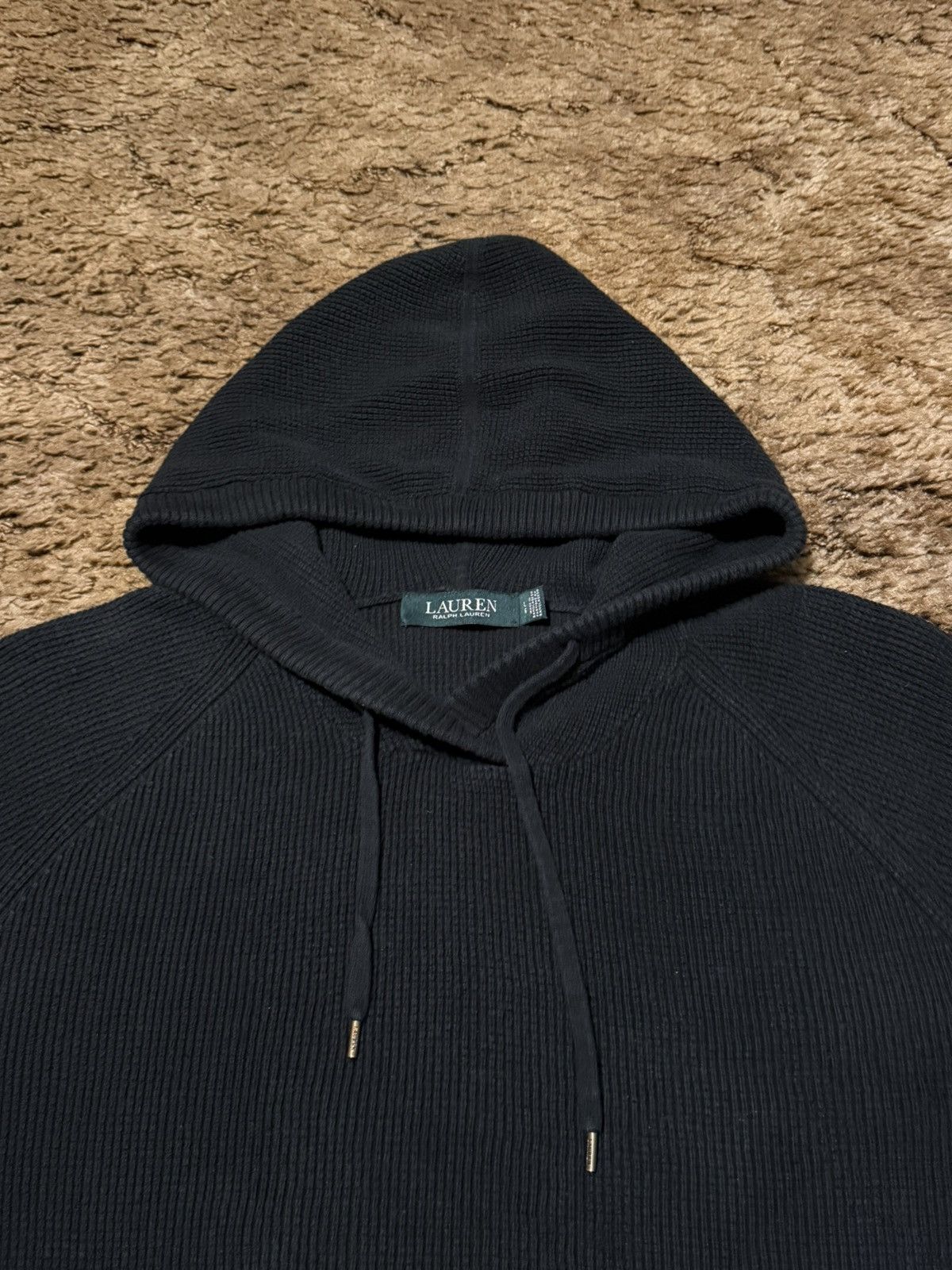 Lauren Ralph Lauren Vintage Lauren Ralph Lauren Womens Hoodie Black Large Size L / US 10 / IT 46 - 3 Thumbnail