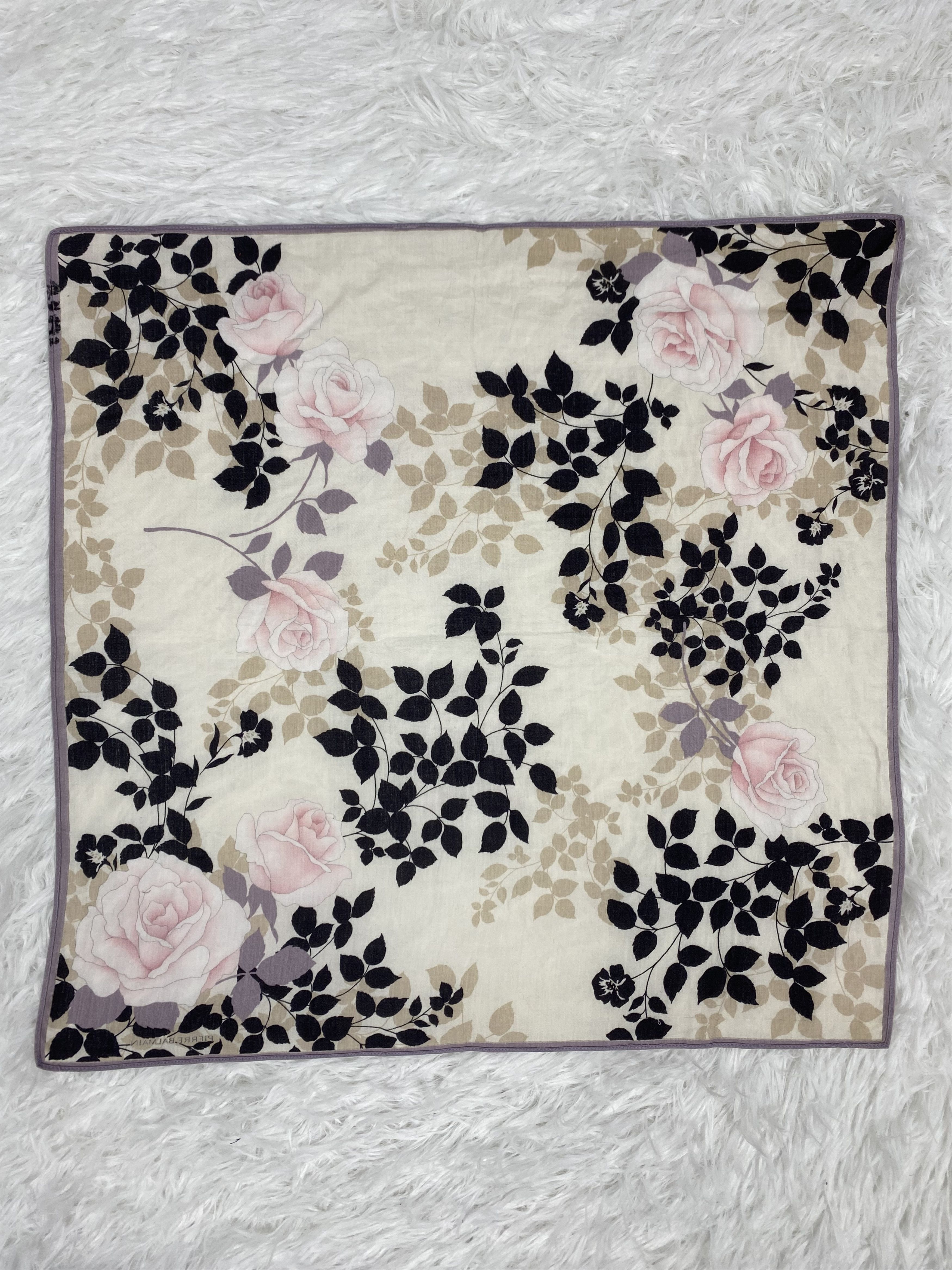 Pierre Balmain Vintage Pierre Balmain Handkerchief PH0107 Size ONE SIZE - 5 Thumbnail