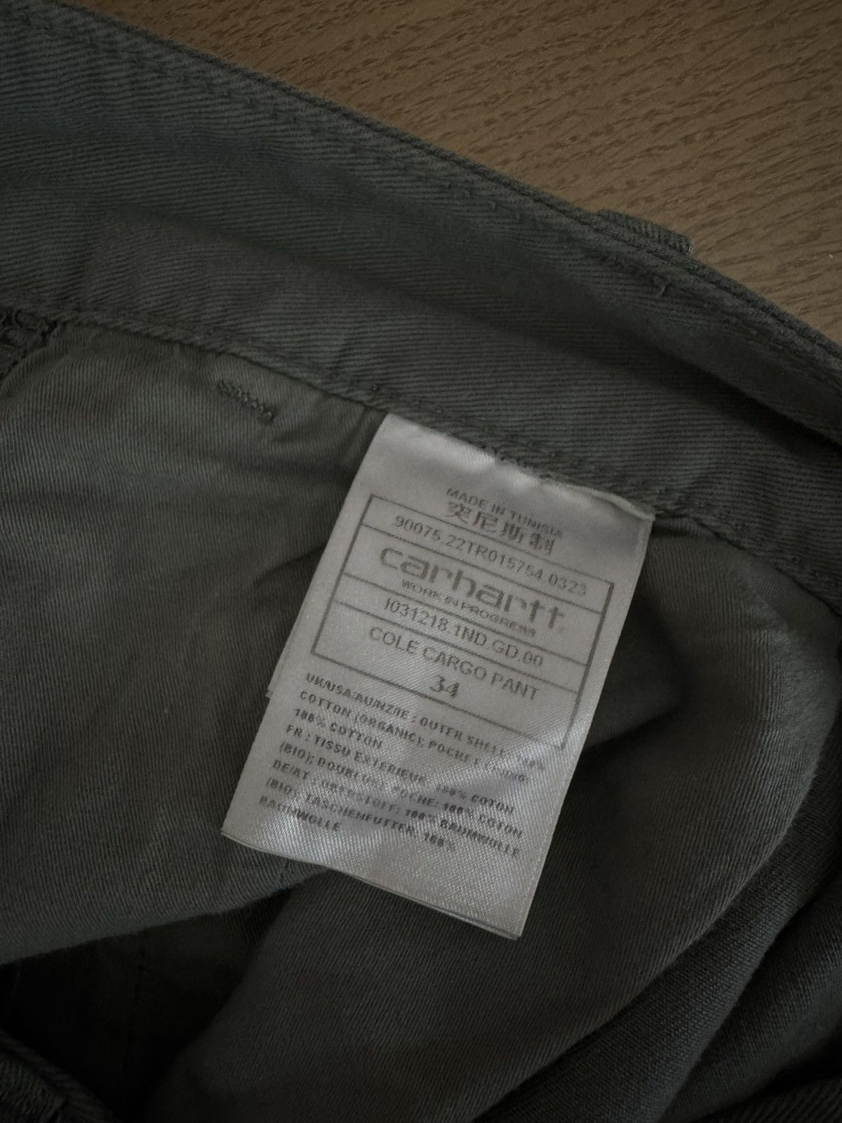 Carhartt Wip Carhartt WIP Cole Cargo Pants Size US 34 / EU 50 - 4 Thumbnail