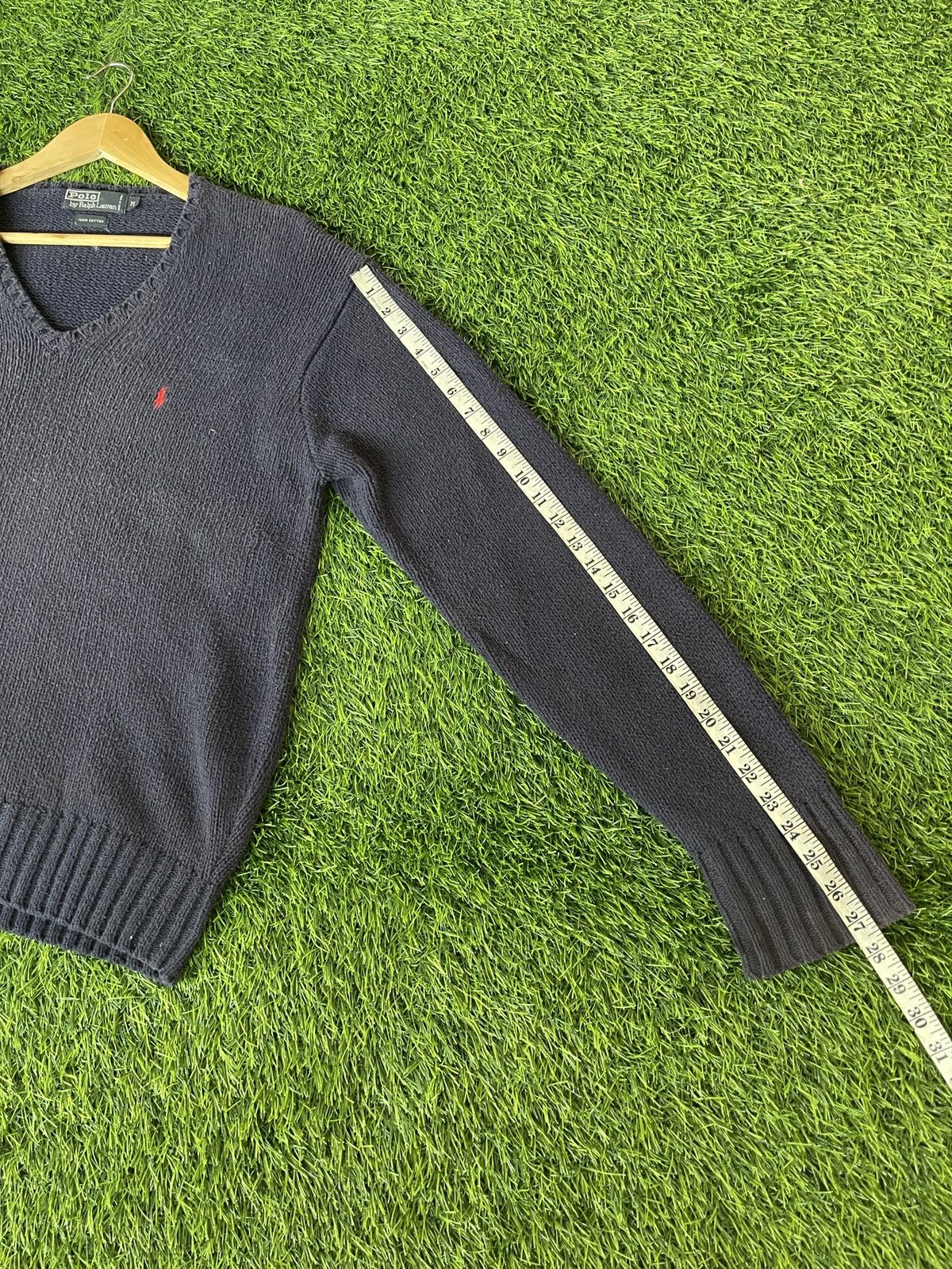 Polo Ralph Lauren Last Drop🔥Rare🔥Vintage Polo Ralph Laurent Sweat Knit Shirt Size US L / EU 52-54 / 3 - 14 Thumbnail