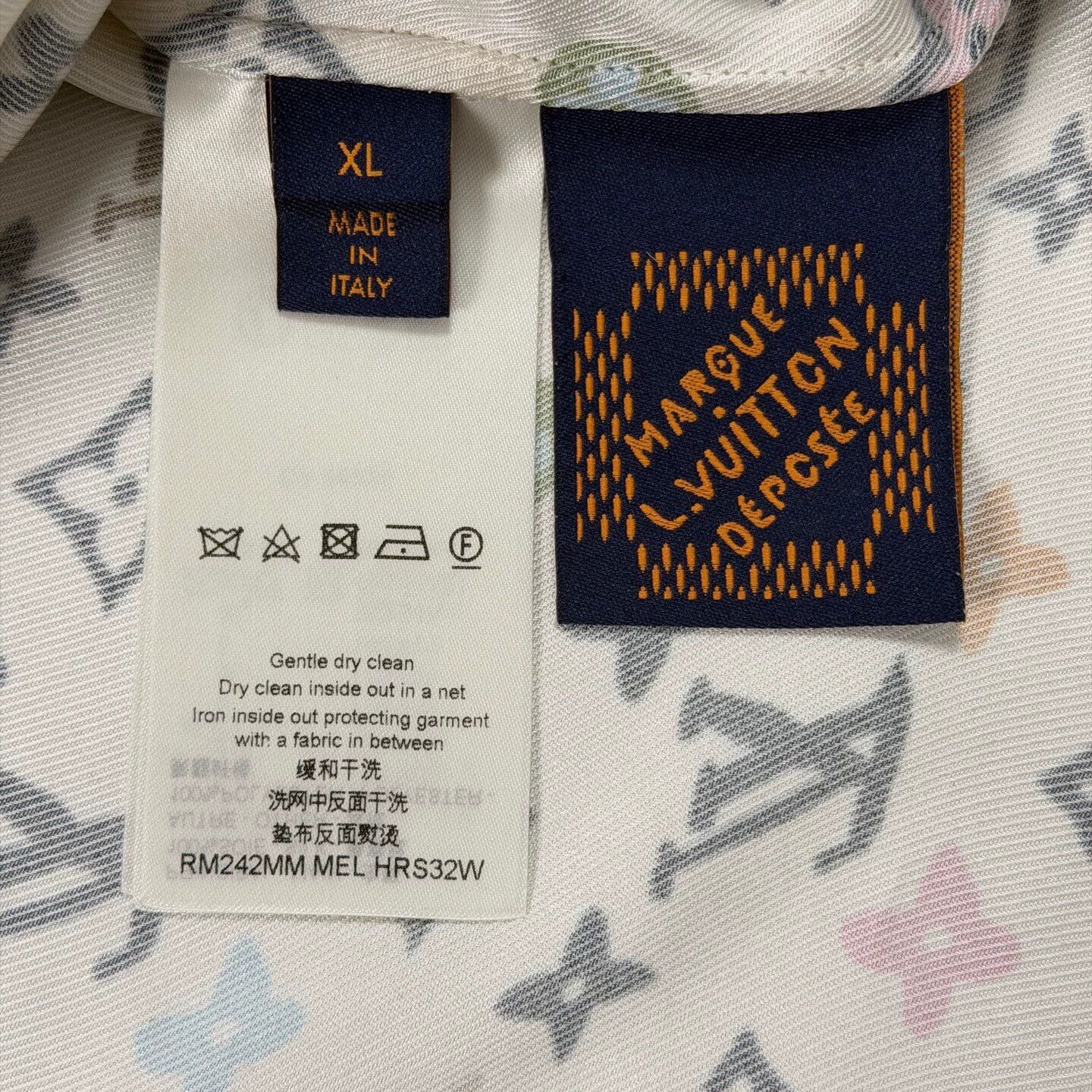Louis Vuitton LV x Tyler Ivory All Over Print SS Shirt XL Size US XL / EU 56 / 4 - 4 Thumbnail