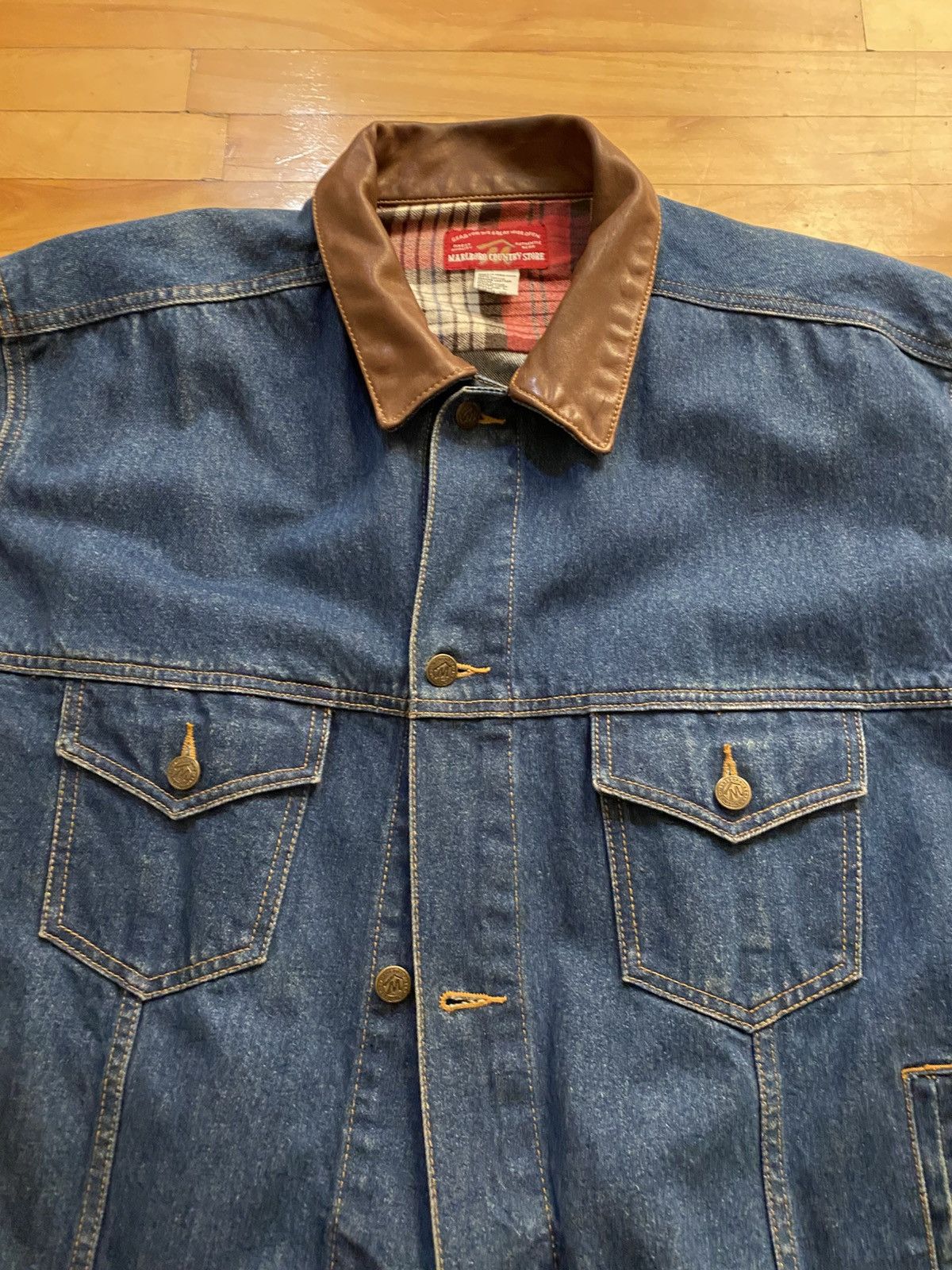 Vintage Marlboro jean jacket