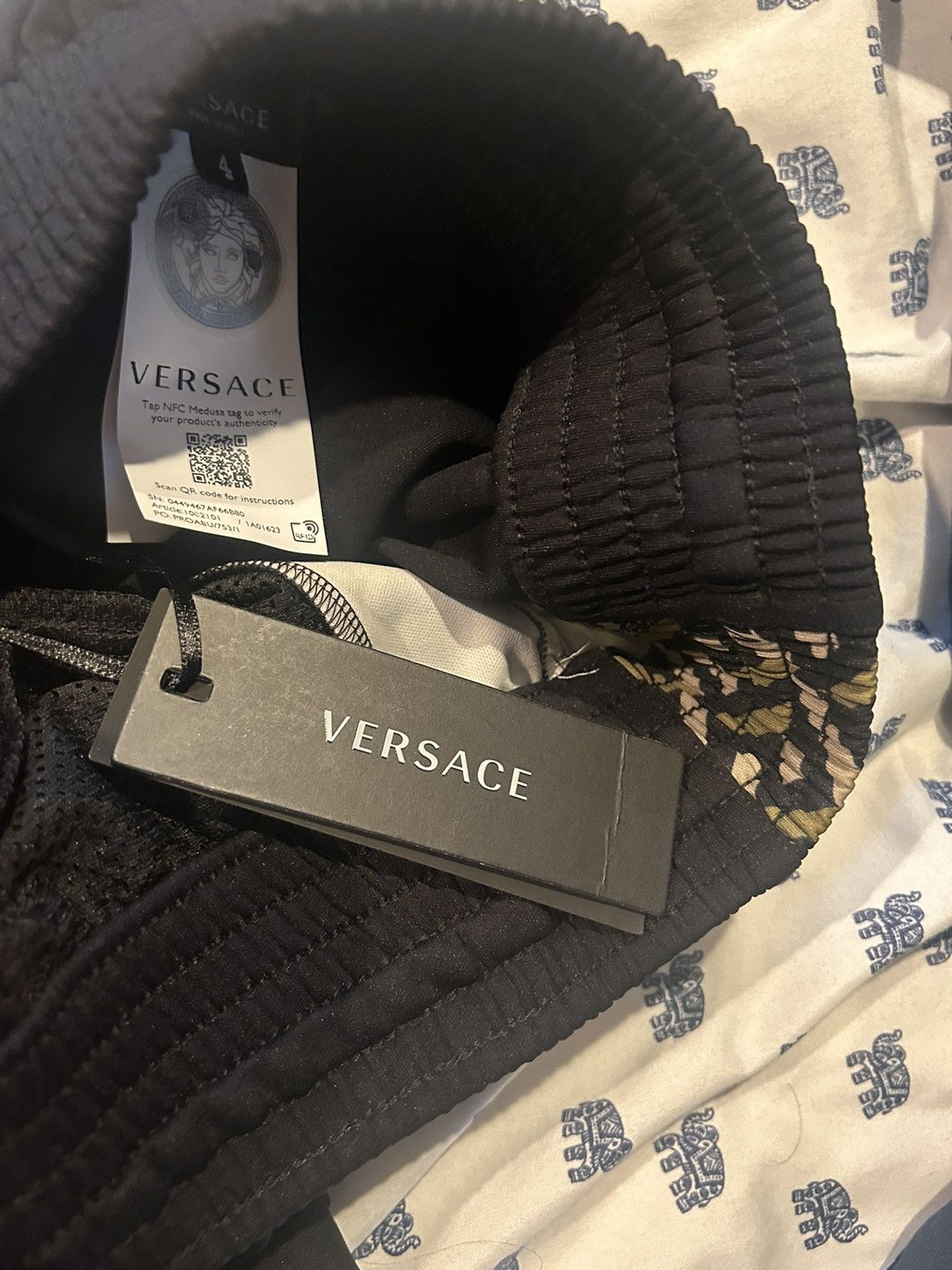 Designer × Versace Versace monogram pants Size US 32 / EU 48 - 8 Thumbnail