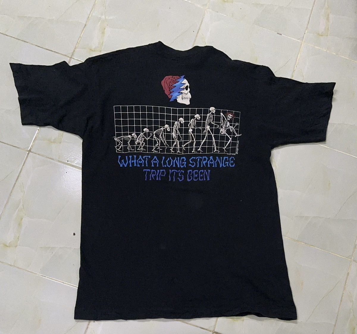 Band Tees × Grateful Dead × Liquid Blue Vtg 1993 Gem, Grateful Dead Liguid Blue David Opil Print Tee Size US L / EU 52-54 / 3 - 9 Thumbnail