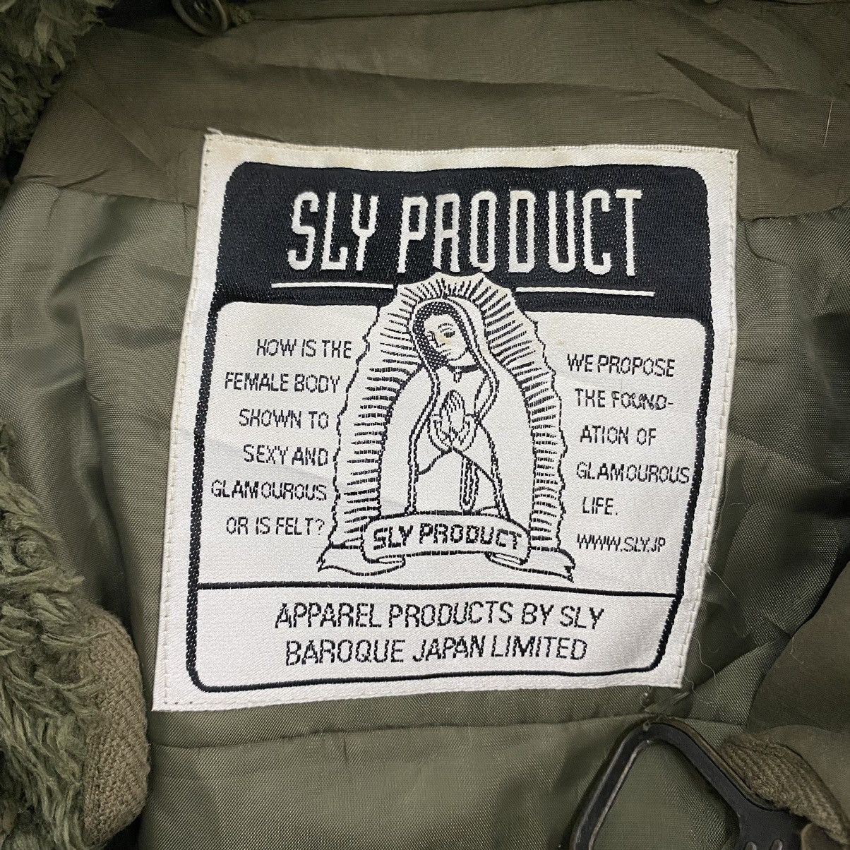 Japanese Brand SLY PRODUCT Punk Japanese Brand Sherpa Inside Khaki Hooded Size US S / EU 44-46 / 1 - 6 Thumbnail