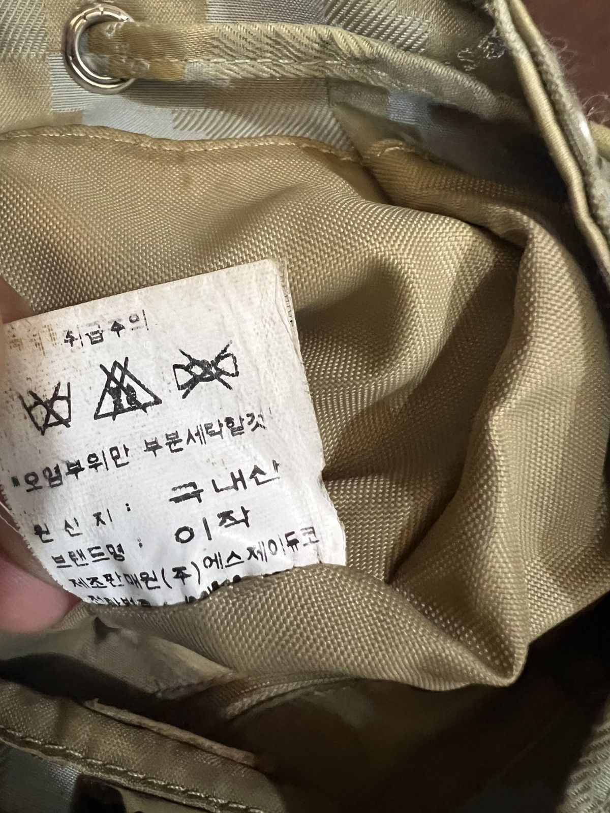 Yohji Yamamoto Yohji Yamamoto Y’saccs Pour Homme Buckle Backpack Bag Size ONE SIZE - 9 Thumbnail