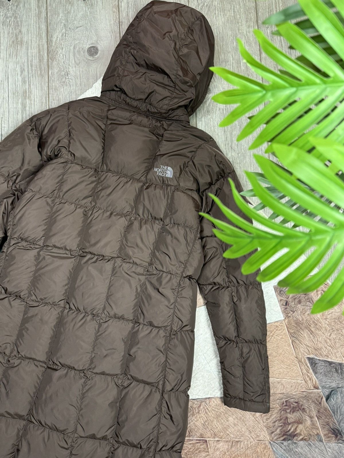 The North Face × Vintage The North Face Down Jacket Puffer Women’s Y2K Drill style Size M / US 6-8 / IT 42-44 - 14 Thumbnail