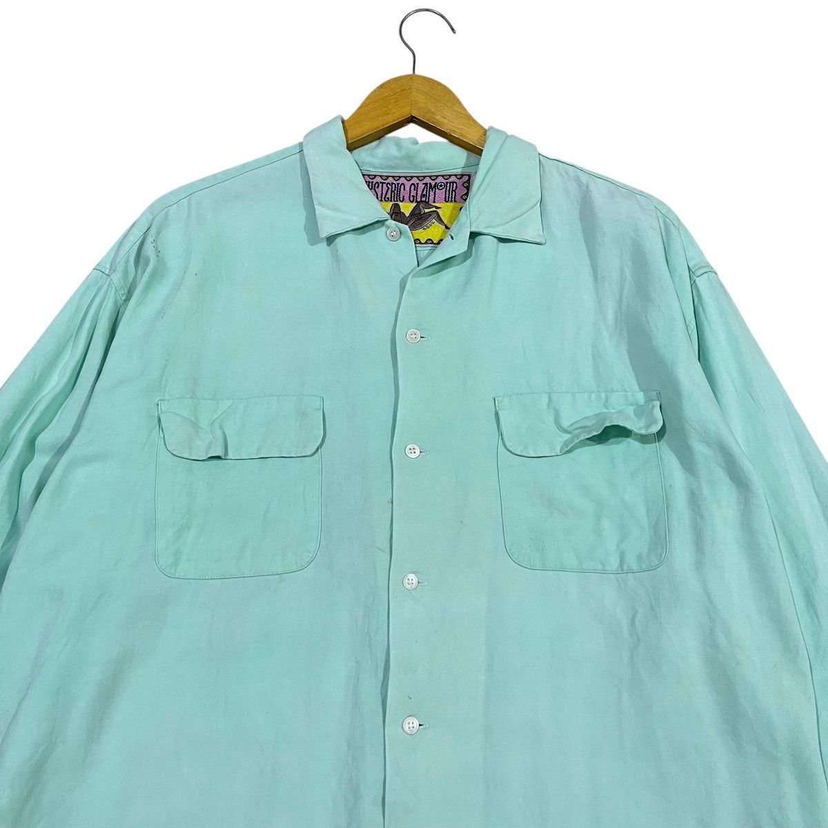 Hysteric Glamour 2000s Hysteric Glamour long sleeve shirt DOUBLE POCKET Size US M / EU 48-50 / 2 - 5 Thumbnail
