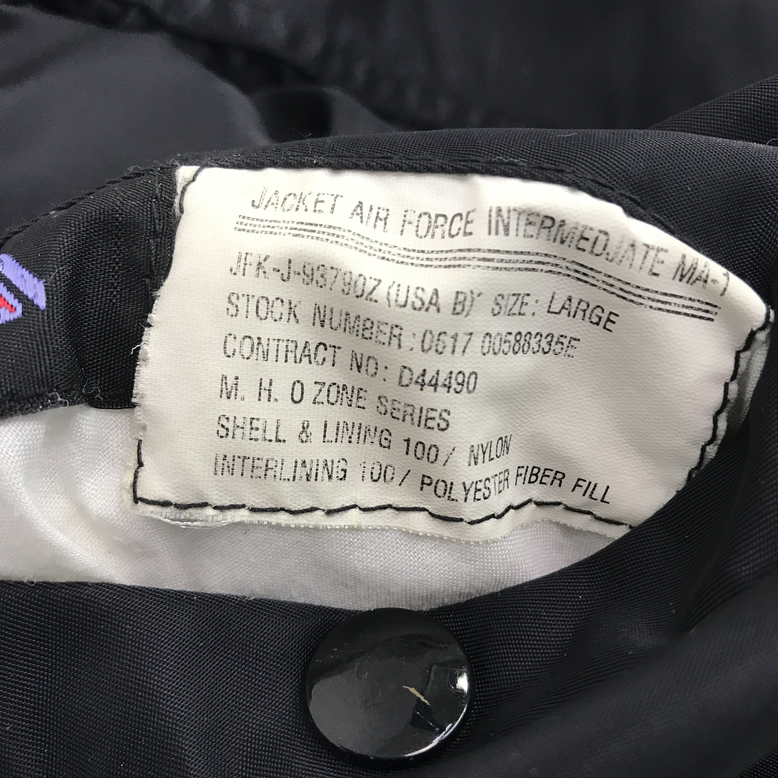 Vintage Vintage Bomber Ma1 Military style First Dawn USA Jacket Size US M / EU 48-50 / 2 - 4 Thumbnail
