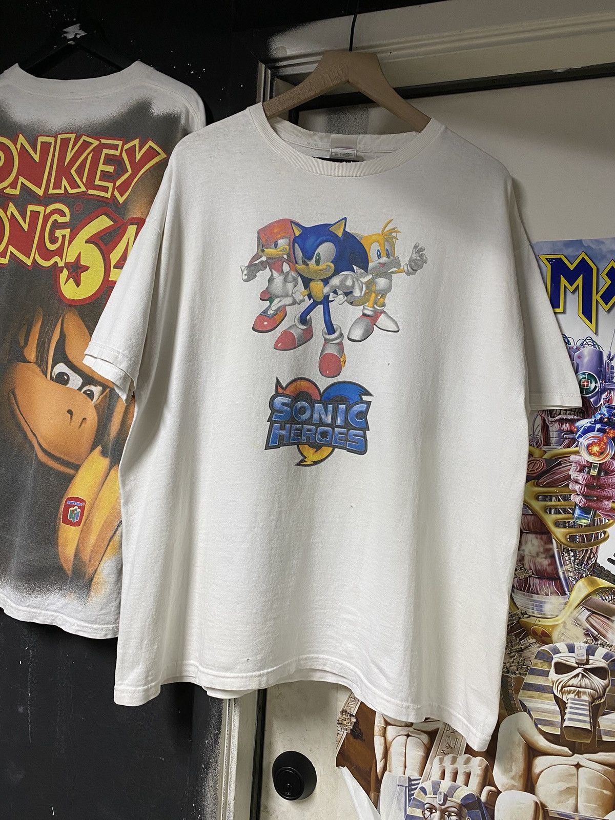 Vintage Vintage 00’ Sonic Hero’s PlayStation Game Promo Shirt XLarge Size US XL / EU 56 / 4 - 3 Thumbnail