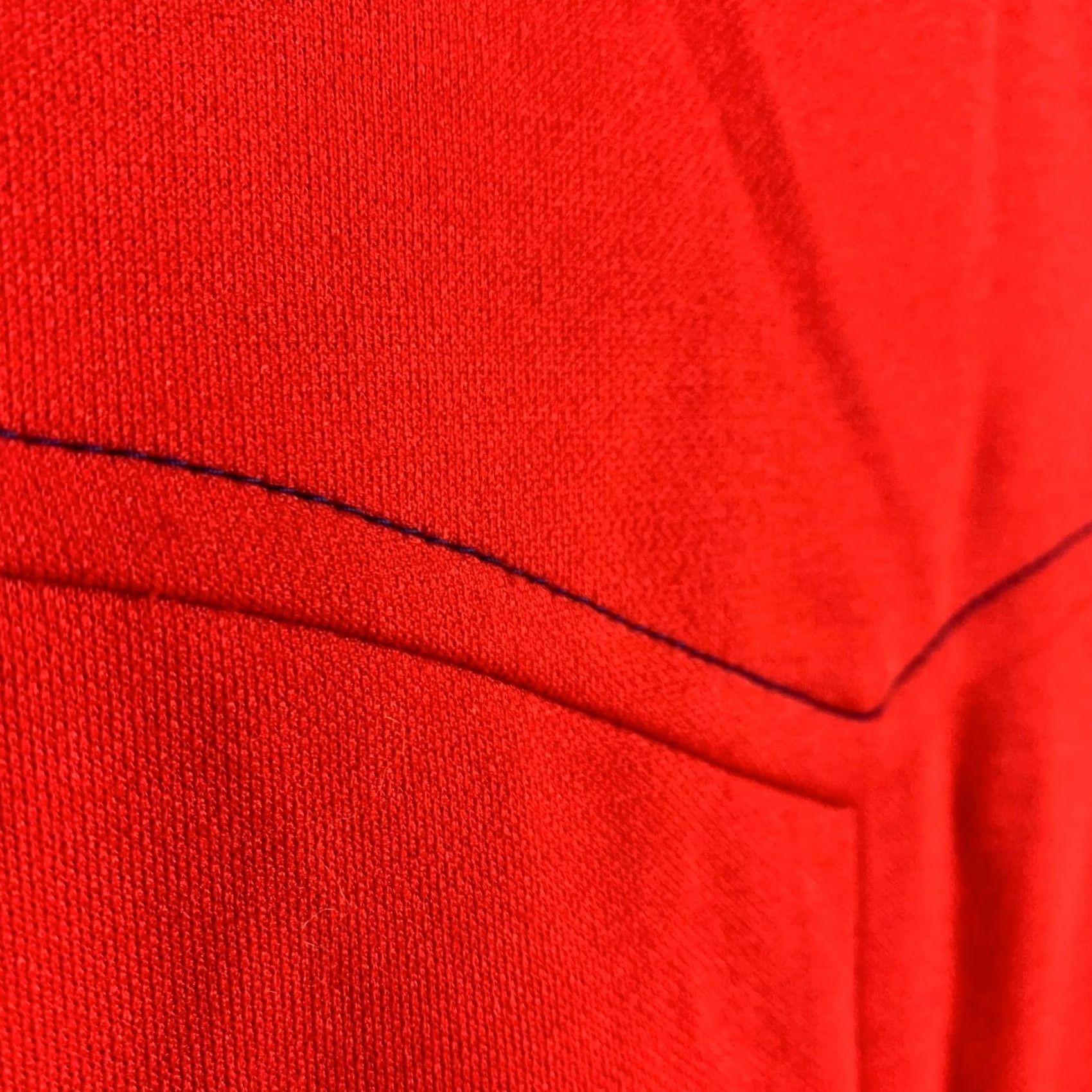 GRAFF VINTAGE Graff Jumpsuit Red Disco Wide Leg Coveralls 70s S/M Womens Small Medium Size 28" / US 6 / IT 42 - 8 Thumbnail