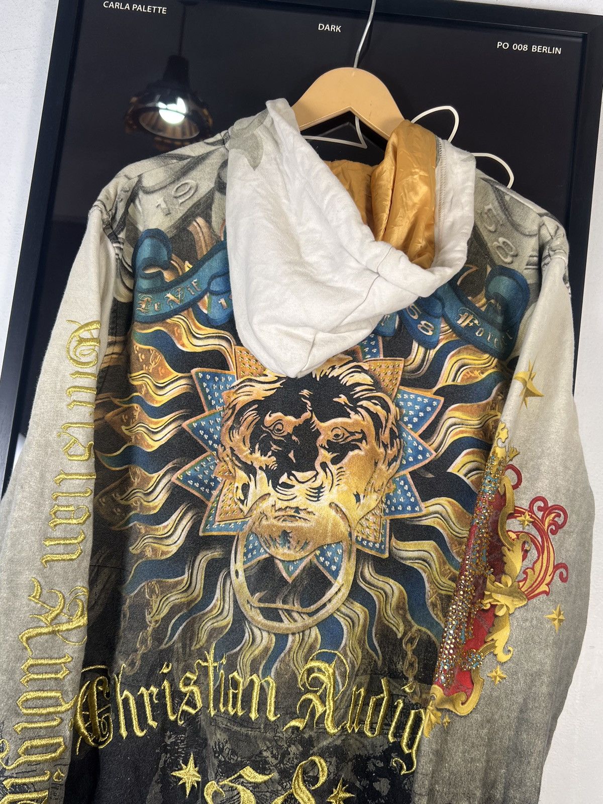 Christian Audigier vintage ed hardy by chritian audigher tattoo aop hoodie Size US S / EU 44-46 / 1 - 11 Thumbnail
