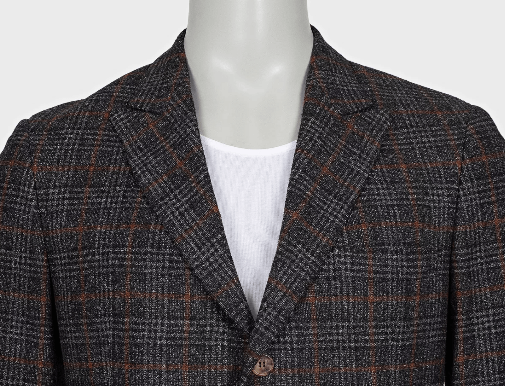 Brunello Cucinelli Brunello Cucinelli men’s gray checkered wool jacket Size 50R - 4 Thumbnail