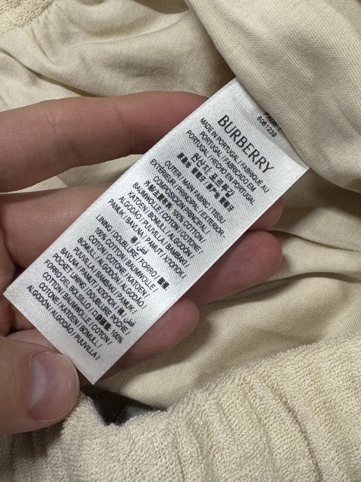 Burberry Burberry Logo Towel Shorts NEW 850$ Size US 36 / EU 52 - 6 Thumbnail