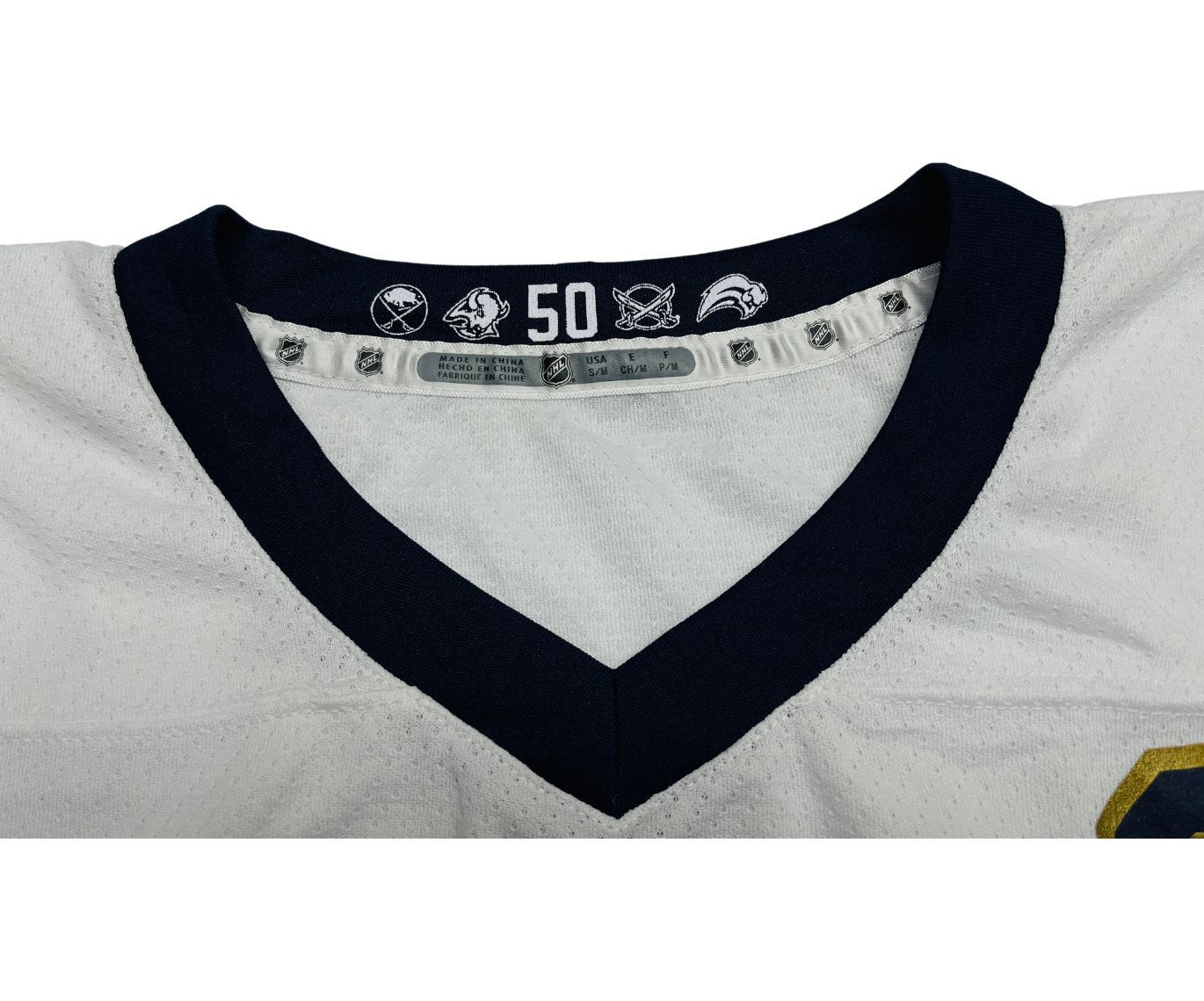 NHL Jack Eichel #9 Buffalo Sabres 50th Anniversary Jersey Size US M / EU 48-50 / 2 - 4 Thumbnail