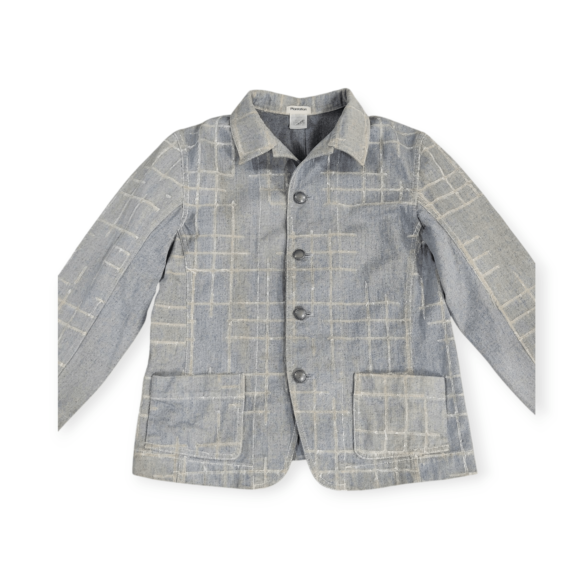 Issey Miyake × Vintage Plantation Issey Miyake Buttons Up Cotton Denim Jacket Size S / US 4 / IT 40 - 5 Thumbnail